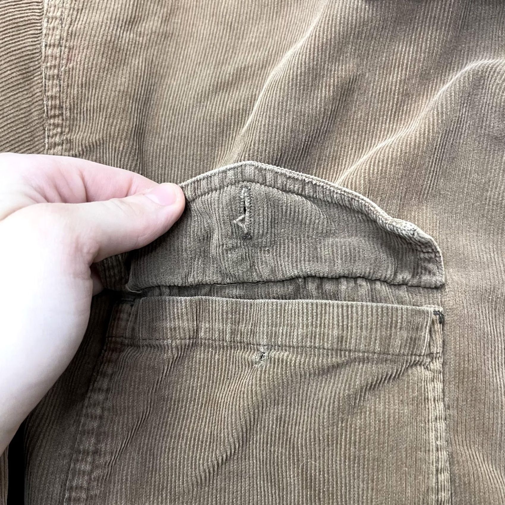 Levi's VINTAGE Levi's Shirt Jacket Men XL Brown Corduroy Fleece Lined Workwear Size US XL / EU 56 / 4 - 2 Thumbnail