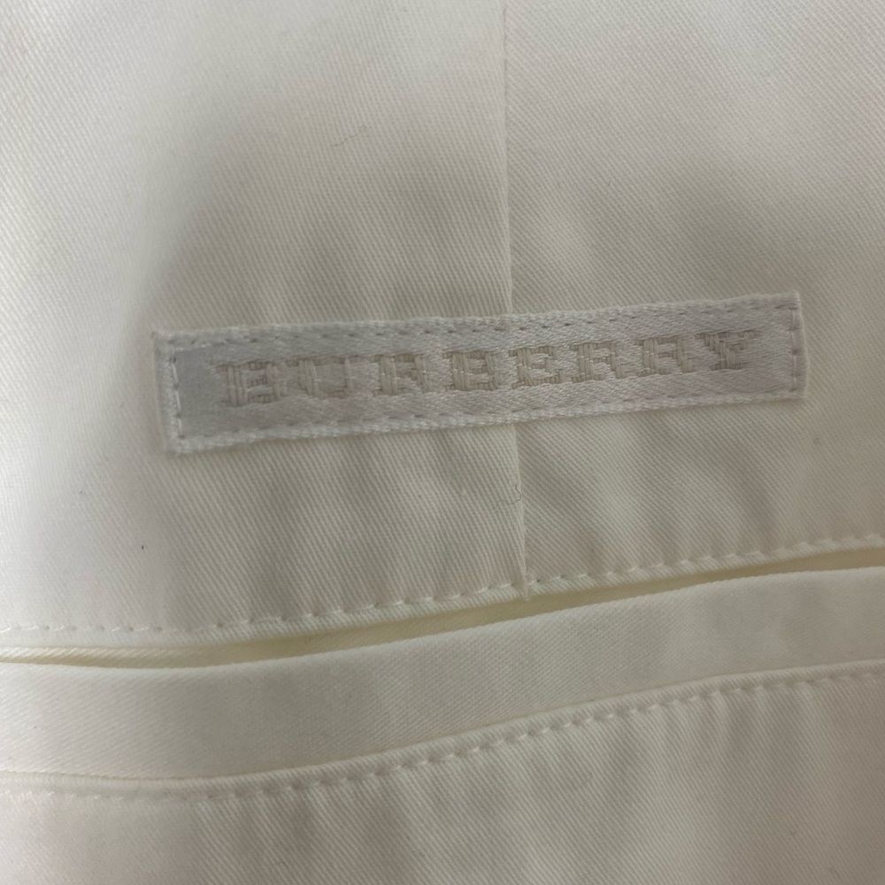 Burberry Burberry Golf White Pants Women’s Size 6 Cotton Stretch New Size 28" / US 6 / IT 42 - 3 Thumbnail