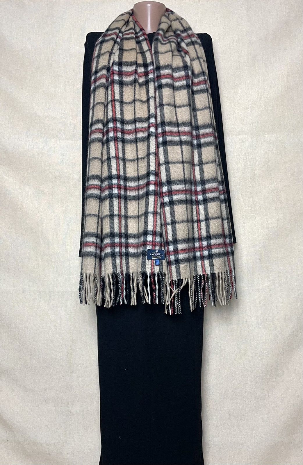 Vintage The house of balmoral tartan cashmere scarf Size ONE SIZE - 1 Thumbnail