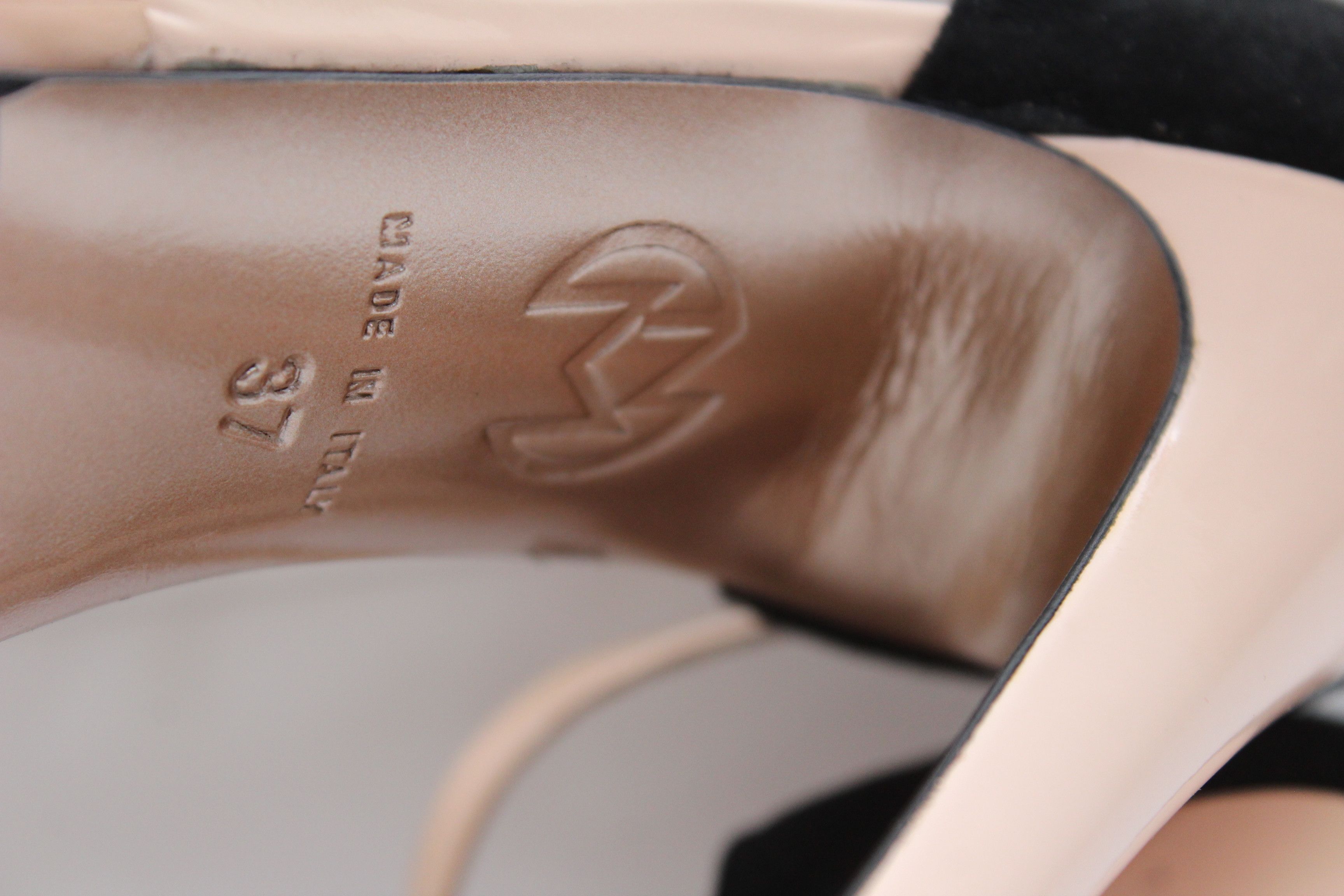 Other Nando Muzi Clear Detail Suede Sandals Size 37 Size US 7 / IT 37 - 12 Thumbnail