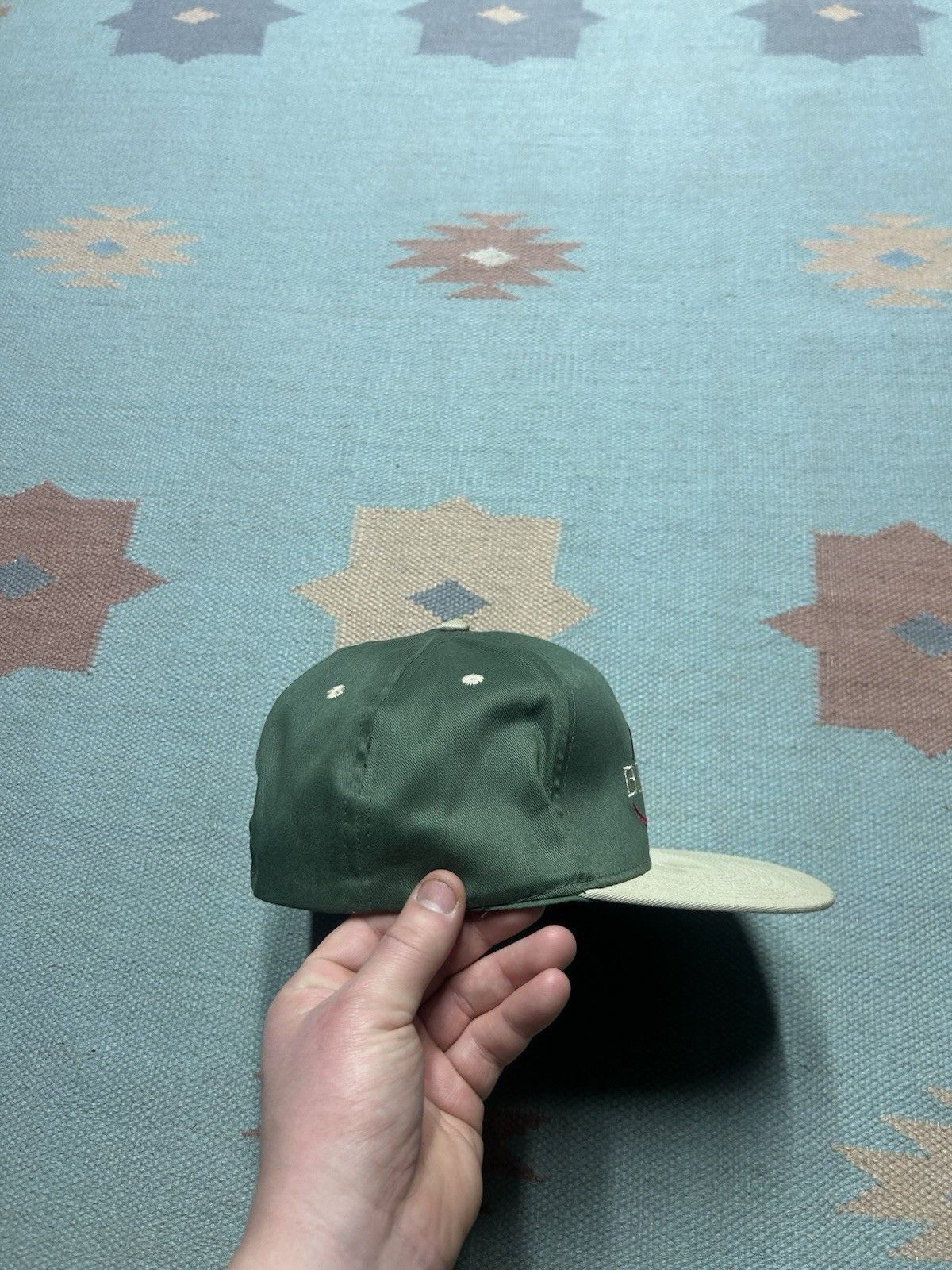 Vintage Vintage SnapBack hat Branson Missouri country music green Size ONE SIZE - 8 Thumbnail