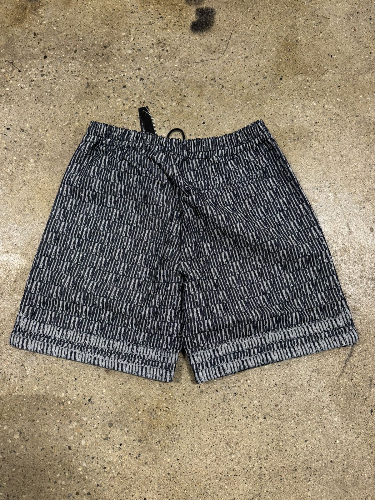 Amiri Amiri MA Jacquard BB Shorts Washed Indigo NEW 1150$ Size US 34 / EU 50 - 4 Thumbnail