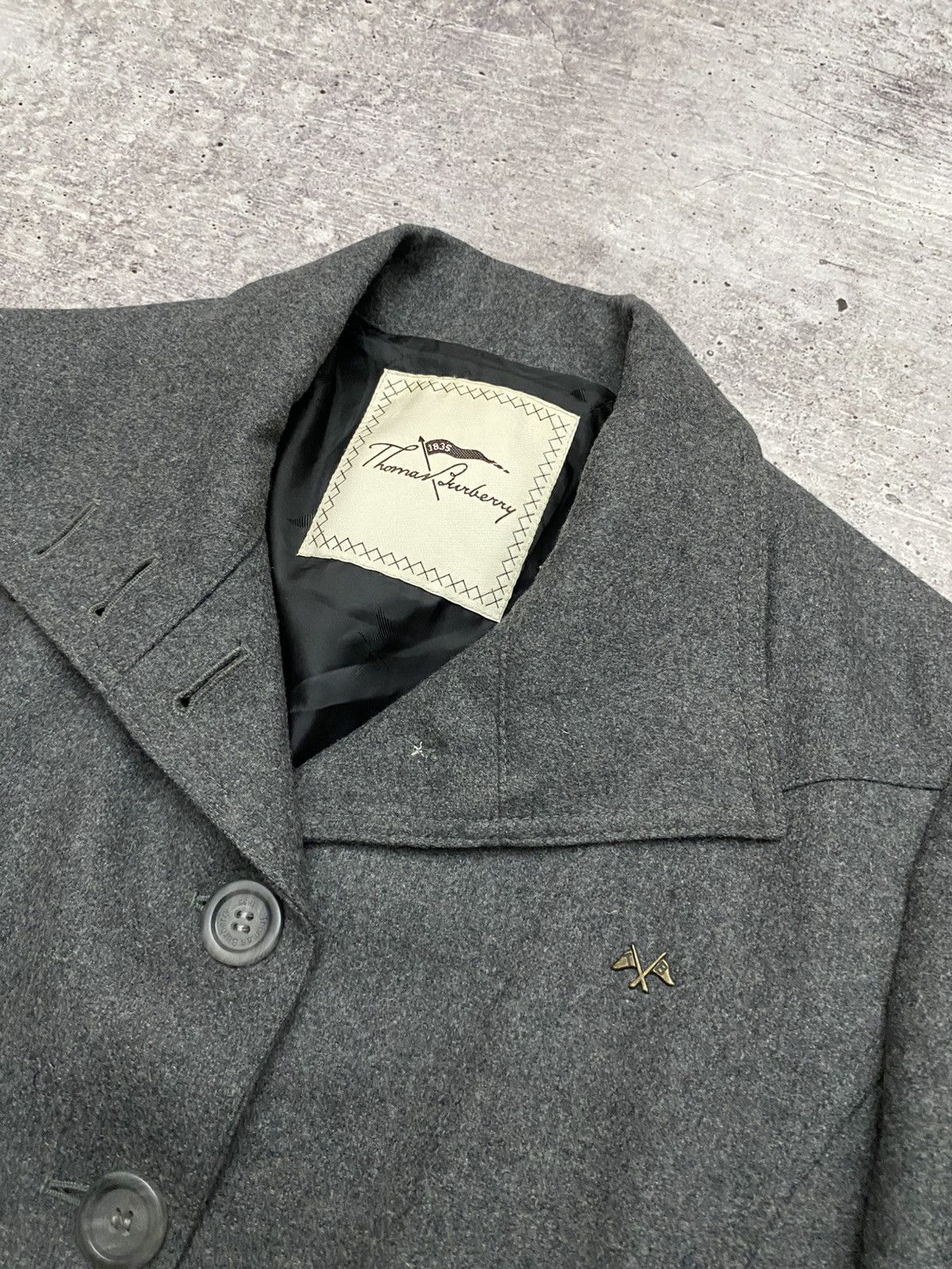 Burberry 🔥Thomas Burberry merino wool coat Size M / US 6-8 / IT 42-44 - 7 Thumbnail
