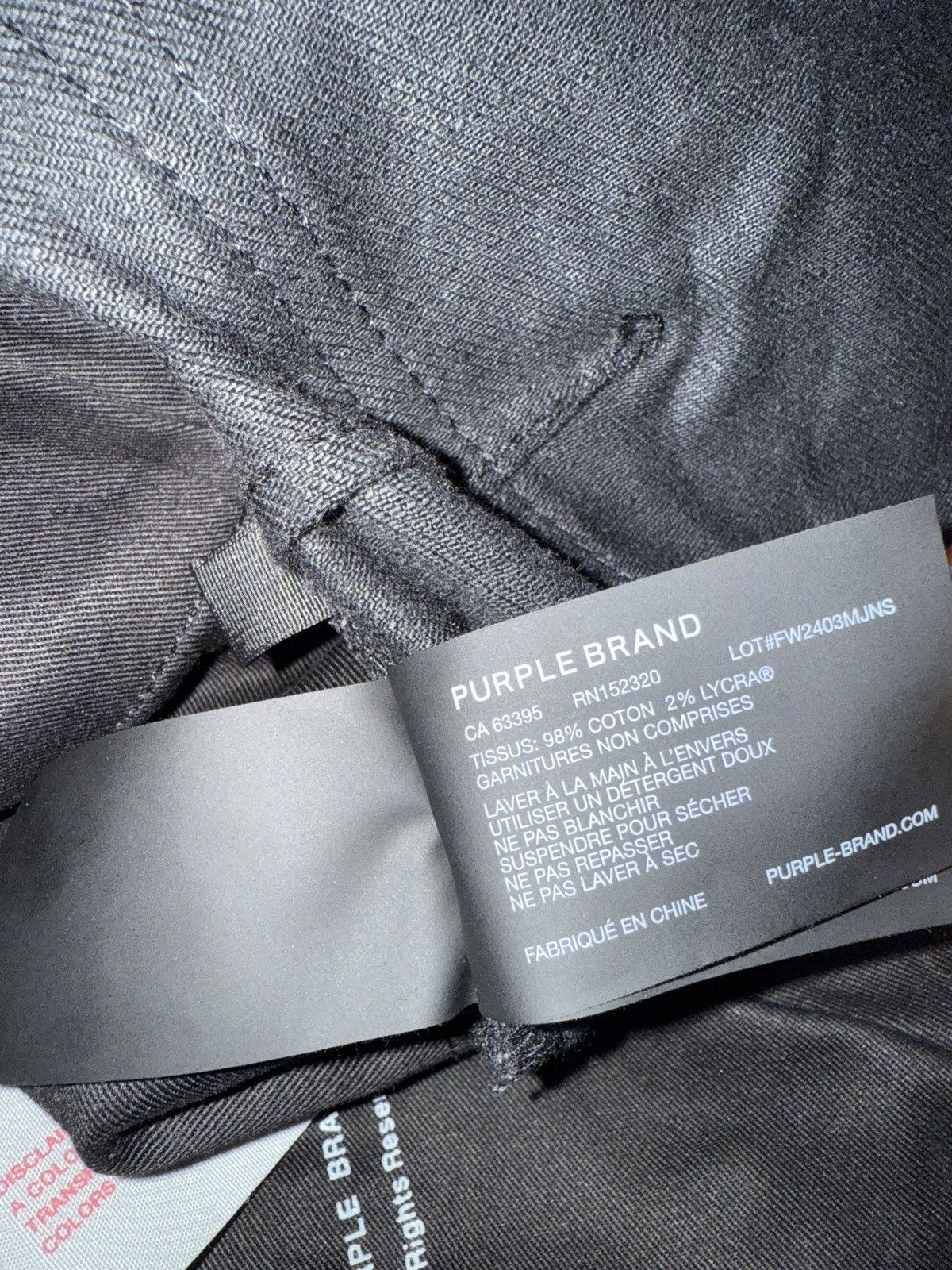 Purple Brand Purple Brand Jeans Size US 34 / EU 50 - 16 Thumbnail