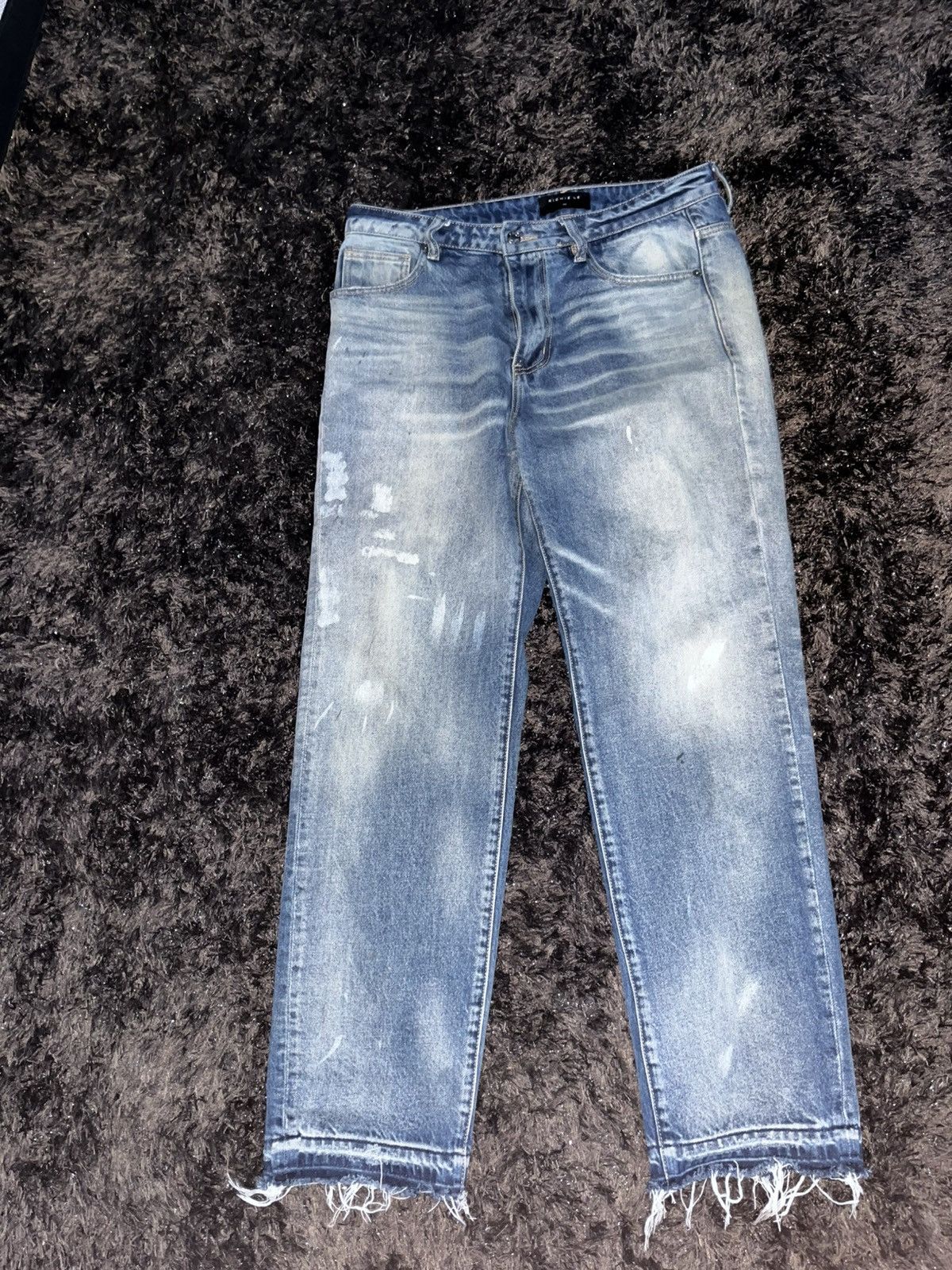 Richie Le Collection Richie le painters jeans raw hem Size US 32 / EU 48 - 1 Thumbnail