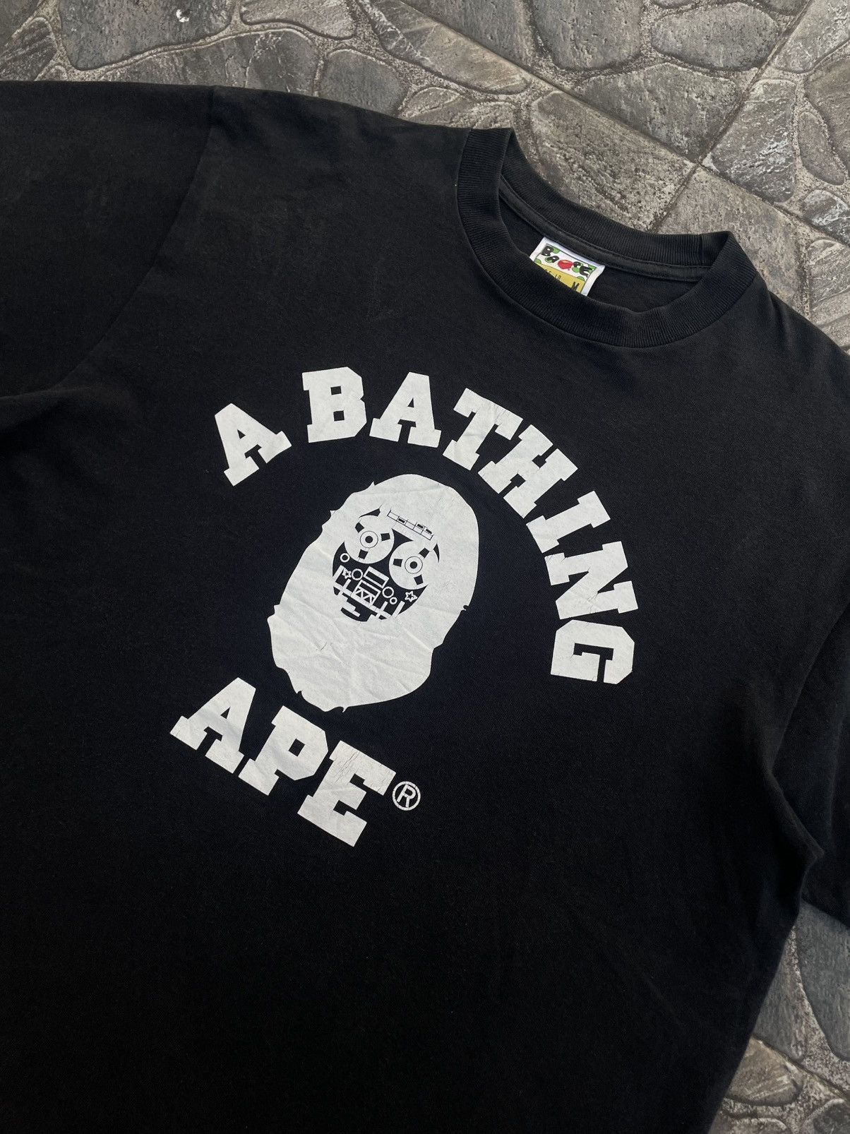 Bape Vintage short sleeve A Bathing Ape Shall Never Kill Ape Size US M / EU 48-50 / 2 - 2 Thumbnail