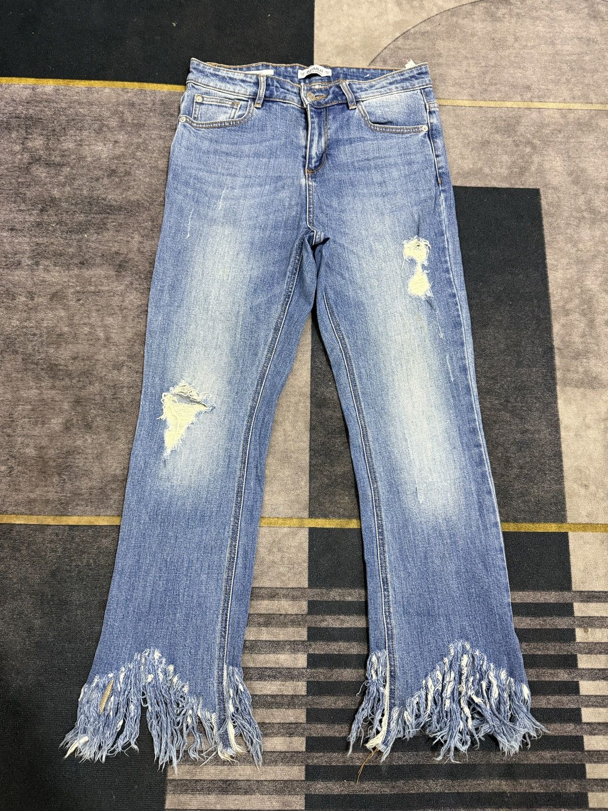 Pull & Bear PULL&BEAR IFSIXWASNINE DENIM PANTS Size US 30 / EU 46 - 1 Thumbnail