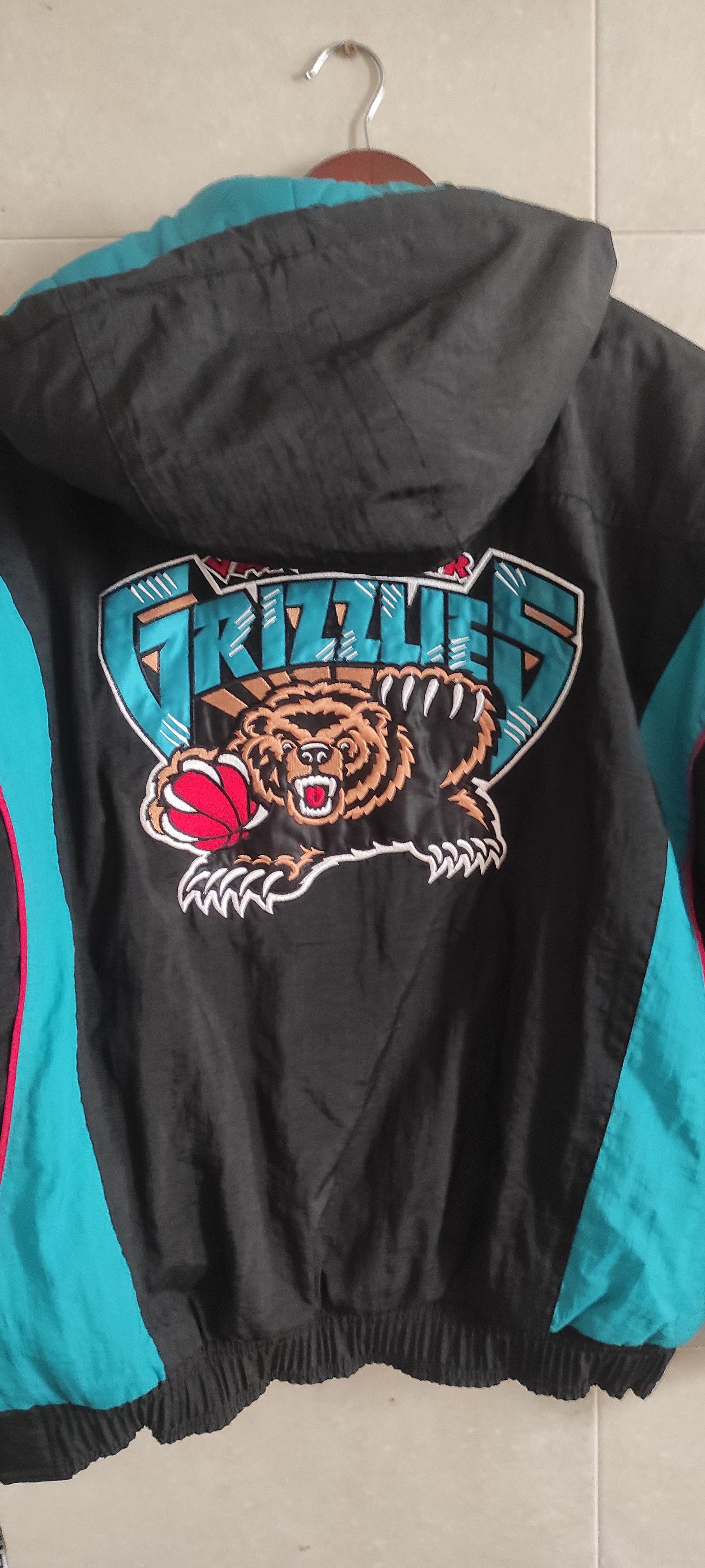 NBA × Starter × Vintage NBA Vancouver Grizzlies Starter Puffer Quarter Zip Jacket Size US M / EU 48-50 / 2 - 19 Thumbnail