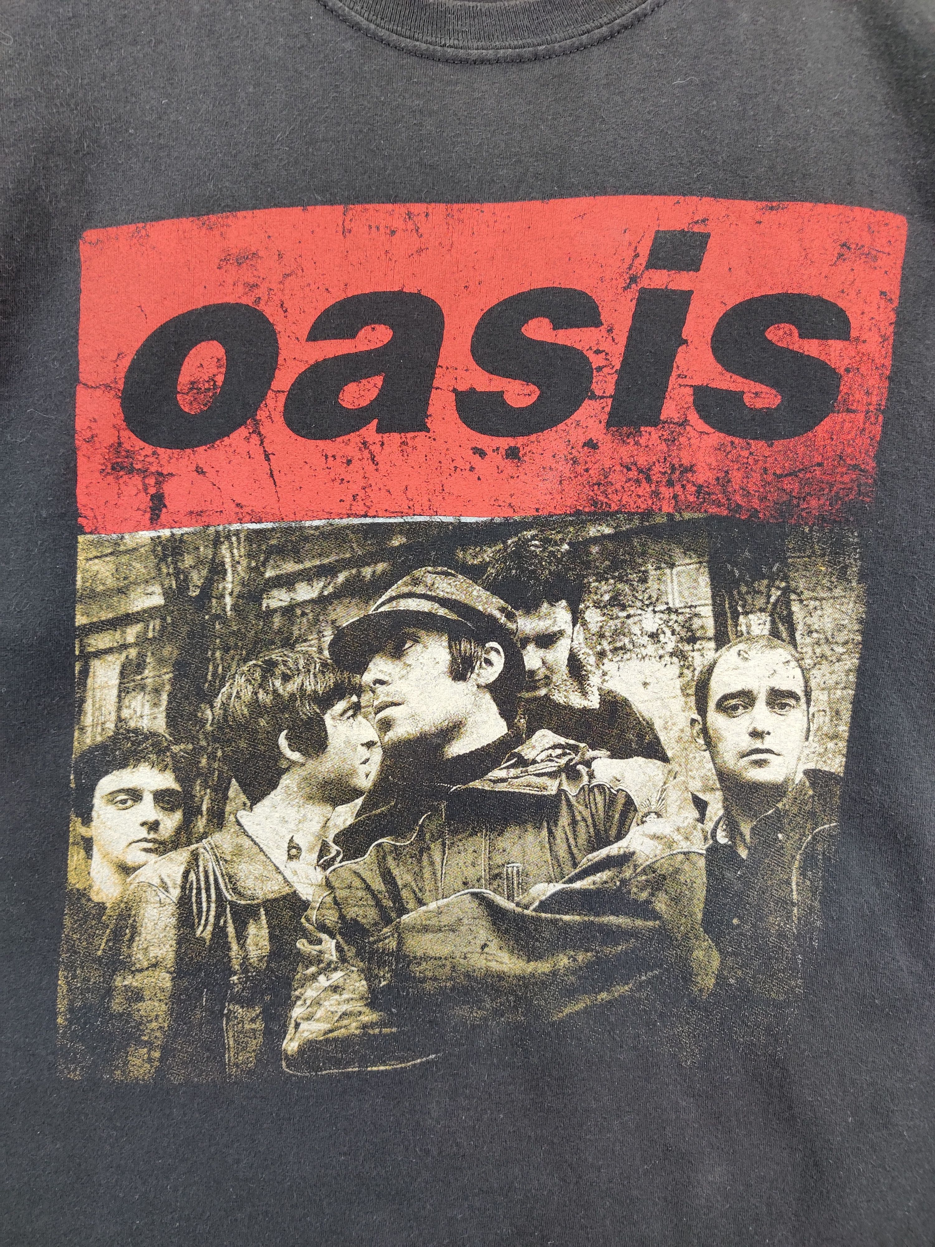 Band Tees Vintage Oasis Rock Band Tee Tshirt Size US M / EU 48-50 / 2 - 7 Thumbnail