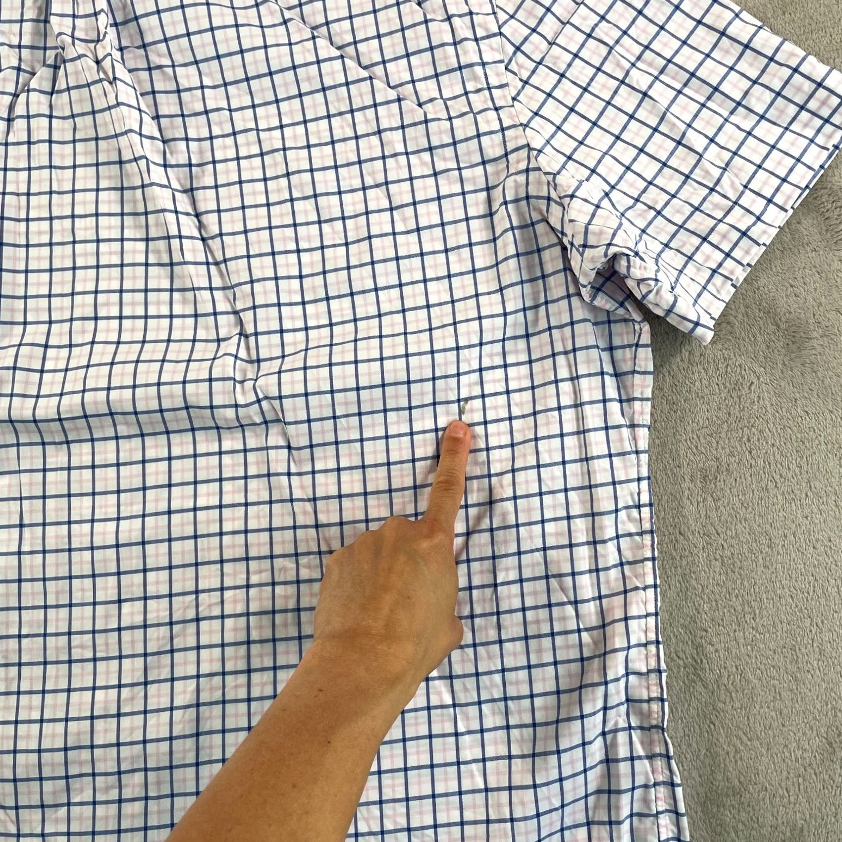 Polo Ralph Lauren Polo Ralph Lauren Performance Shirt Men XL Pink Blue Plaid Classic Fit Pony Prep Shirt Size US XL / EU 56 / 4 - 3 Thumbnail