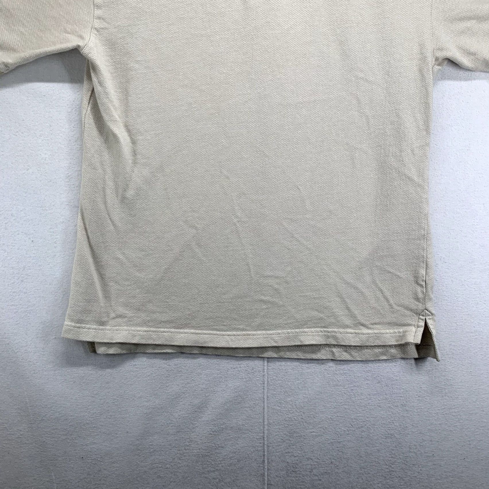 Vintage VINTAGE Disneyland Resort Mickey Mouse Polo Shirt Men Medium Beige 90s Logo Short Sleeve Size US M / EU 48-50 / 2 - 7 Thumbnail