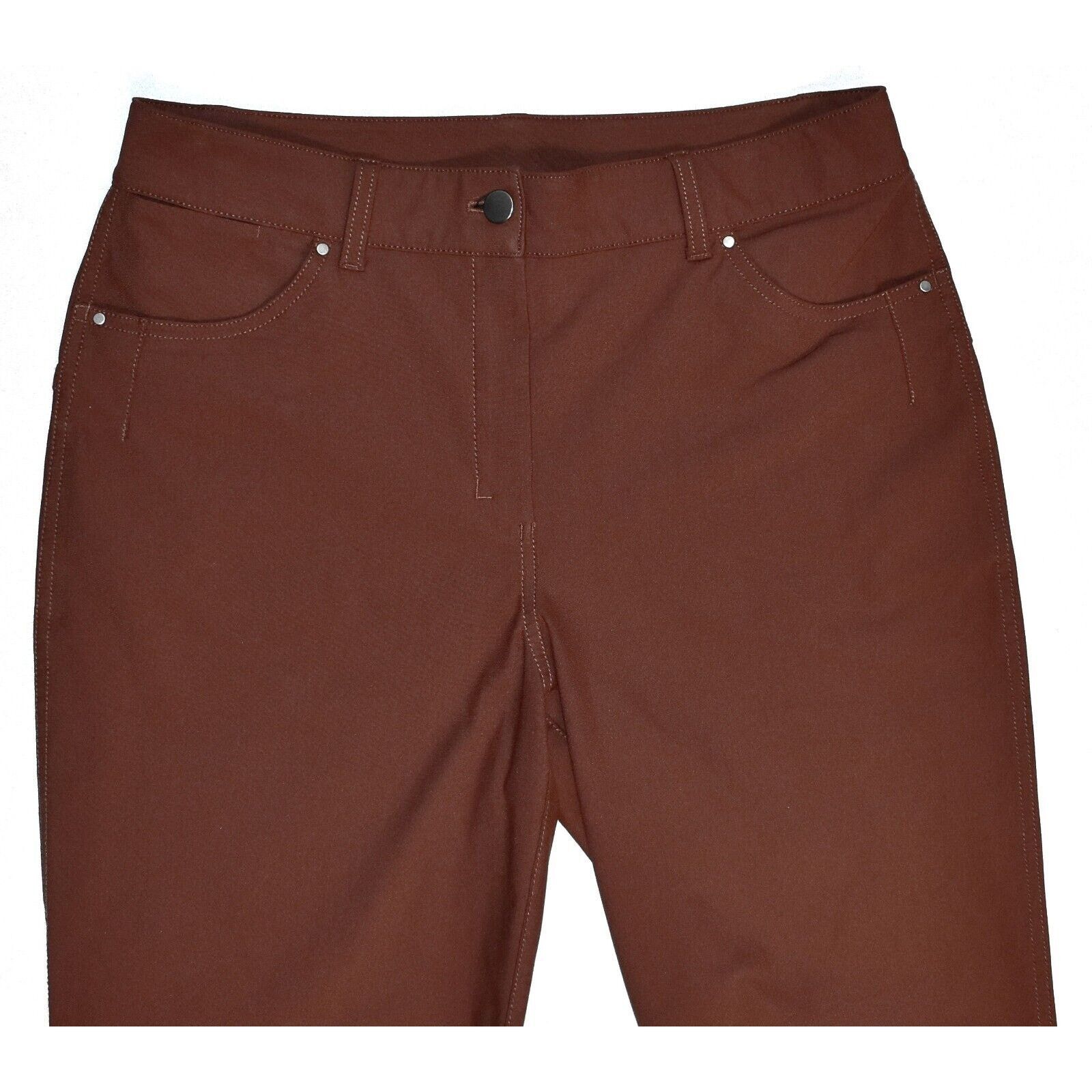 Lululemon NEW LULULEMON Brick Sweat Wicking Fabric Stretch Pants Sz 10 Size 32" / US 10 / IT 46 - 2 Thumbnail