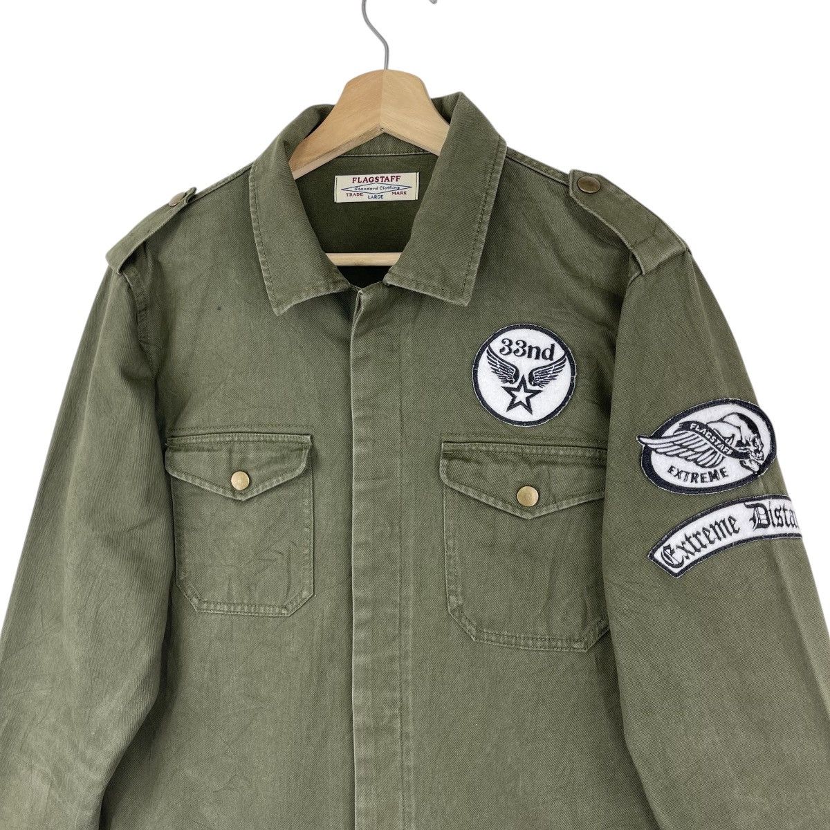 Flagstuff Flagstaff 33nd Bomb Shirt Jacket Size US M / EU 48-50 / 2 - 4 Thumbnail