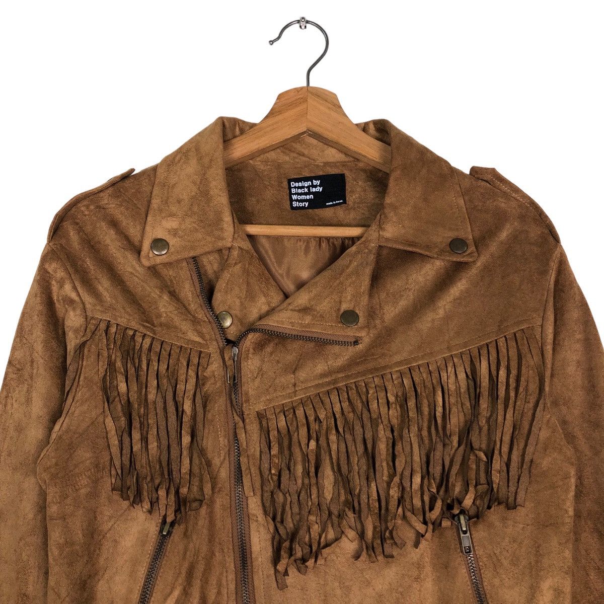 Japanese Brand 🔥Vtg Leather Jacket Biker Wear Bomdage Design Parachute Size US M / EU 48-50 / 2 - 3 Thumbnail