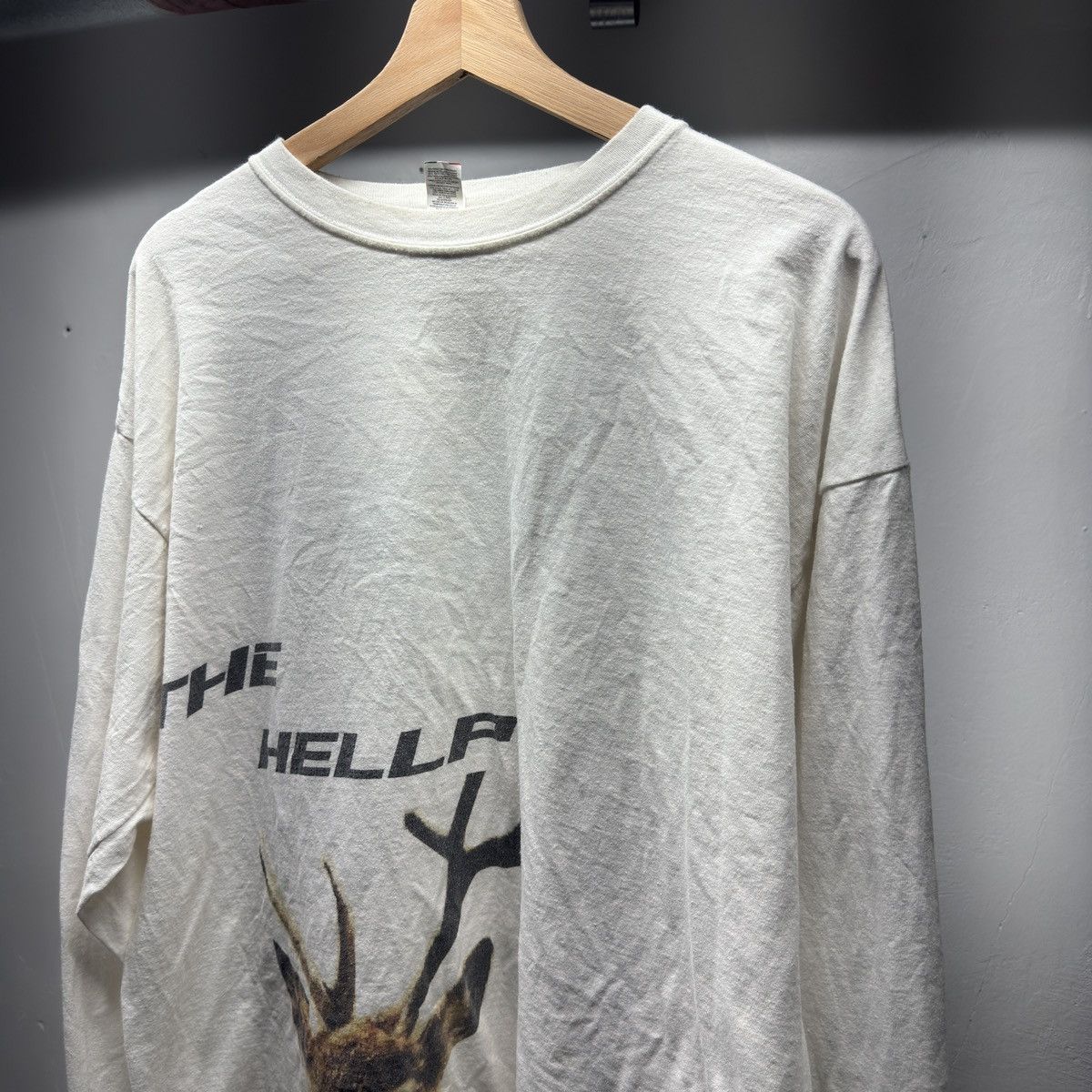 Band Tees The Hellp Deer Longsleeve Size US XL / EU 56 / 4 - 2 Thumbnail