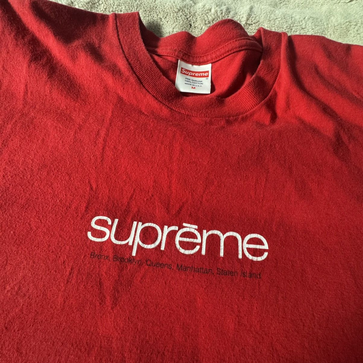 Supreme Supreme Five Boroughs Tee Size US M / EU 48-50 / 2 - 1 Thumbnail