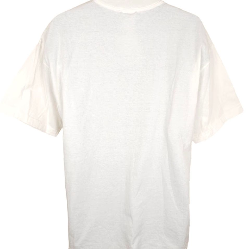 Adidas VINTAGE adidas T Shirt Mens XL White 90s Streetwear Made In USA Size US XL / EU 56 / 4 - 4 Thumbnail