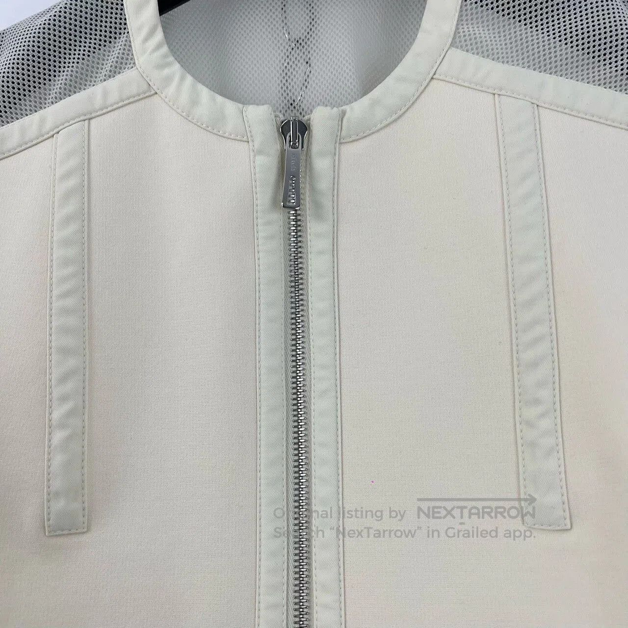 Hermes Hermes Women's Mesh Panel Zip Vest 36. Size XS / US 0-2 / IT 36-38 - 6 Thumbnail