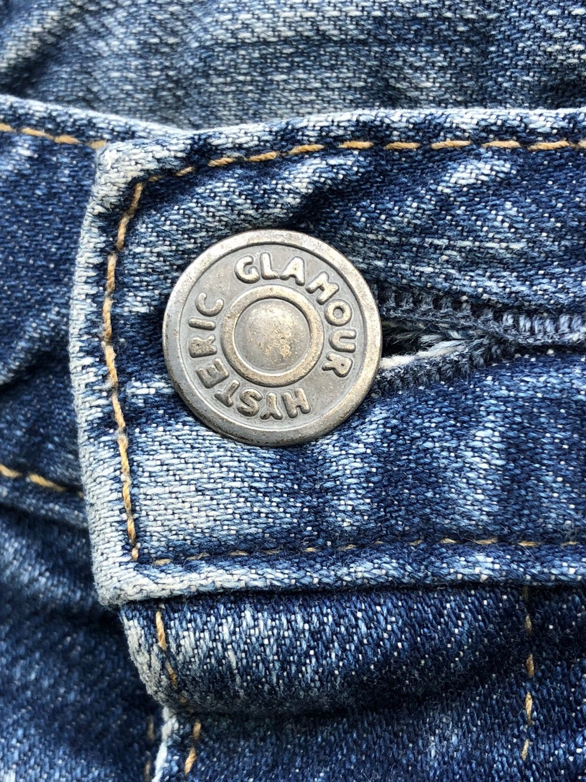 Hysteric Glamour Hysteric Glamour Distressed With Stud Size US 31 - 16 Thumbnail