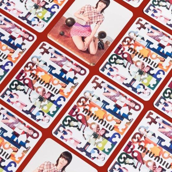 Miu Miu Miumiu Mind Mapping Memory Card Game SS21 Campaign Size ONE SIZE - 2 Thumbnail