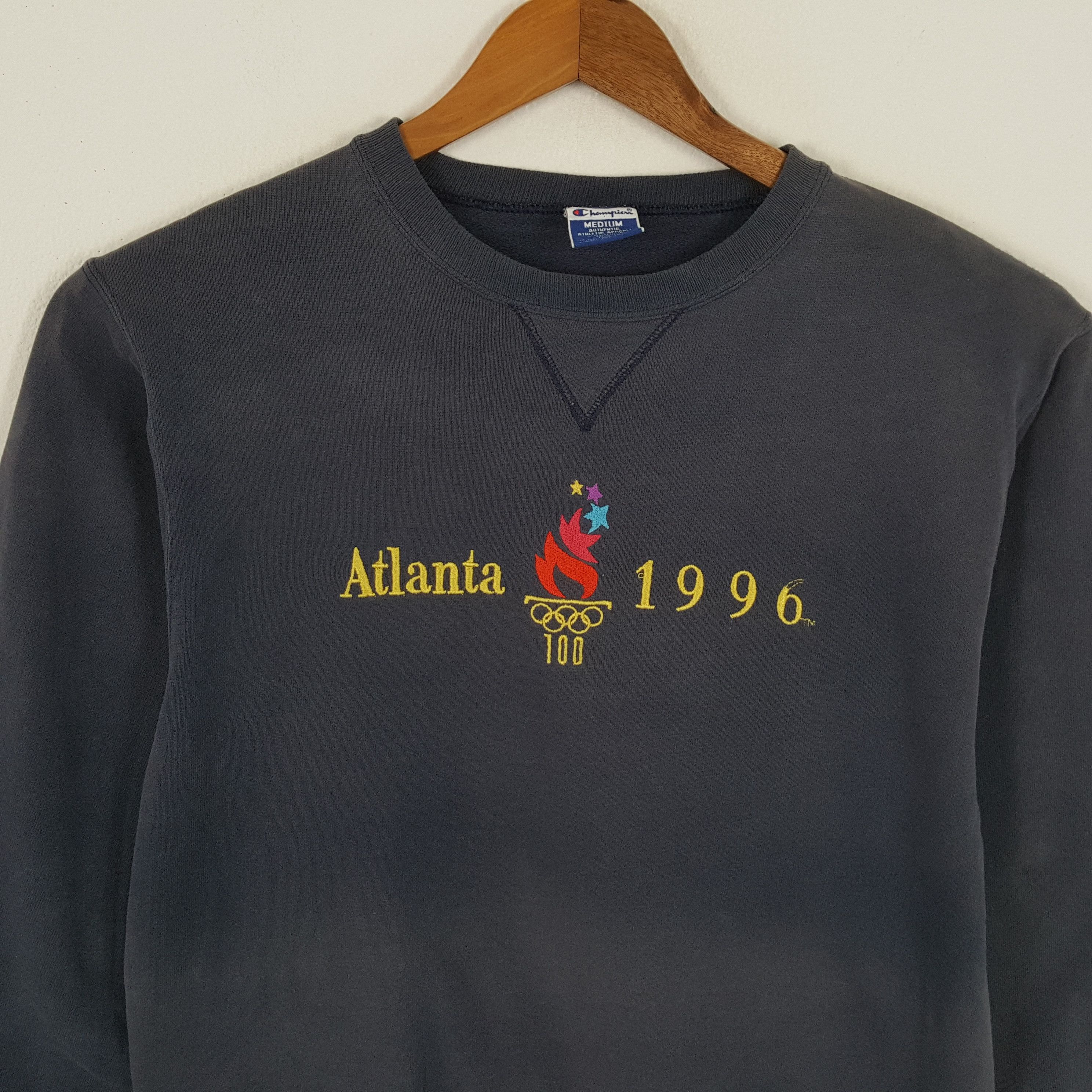 Champion × USA Olympics × Vintage Vintage OLYMPICS ATLANTAS 1996 CHAMPION Sweatshirts Size US M / EU 48-50 / 2 - 2 Thumbnail