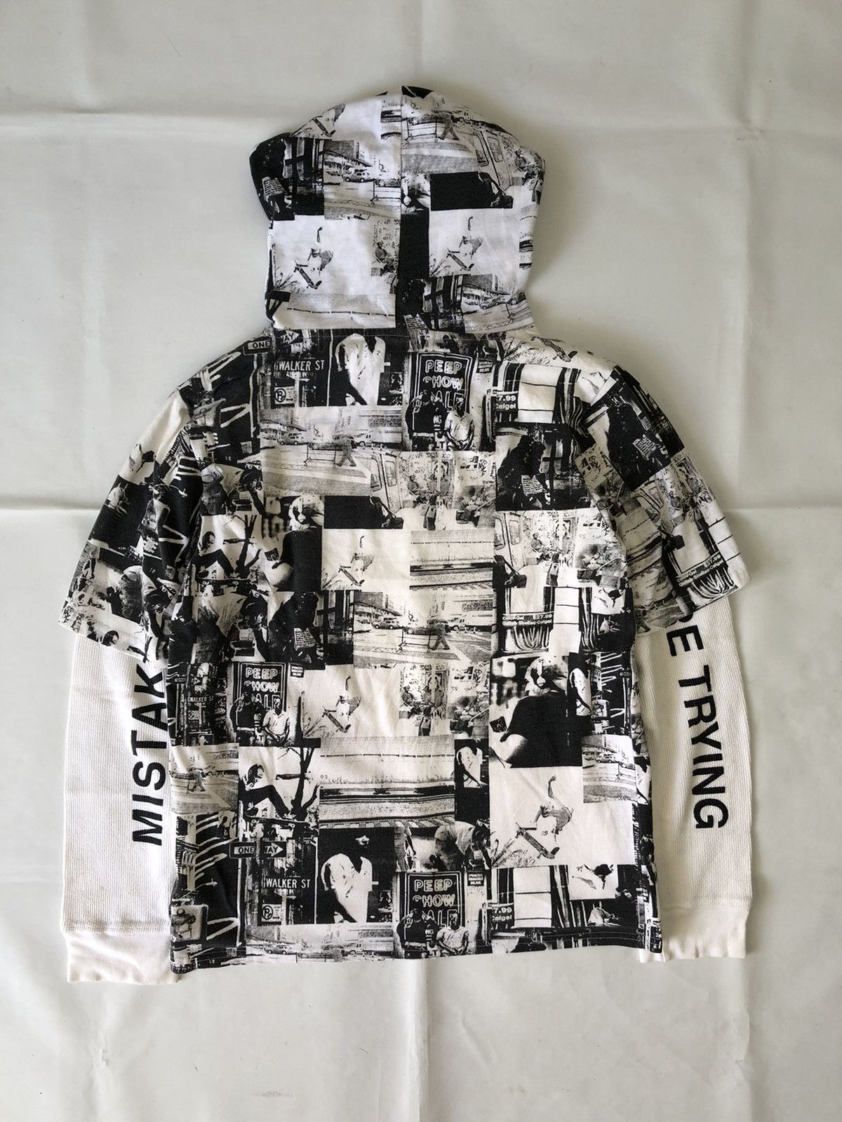 Hysteric Glamour × Japanese Brand × Le Grande Bleu (L.G.B.) Front Art Skateboarding Japan Poem Confirm Hoodie Style Size US M / EU 48-50 / 2 - 2 Thumbnail
