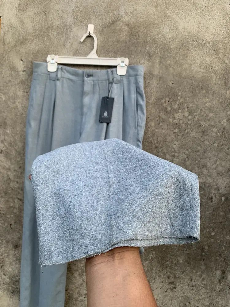 Lanvin NEW Lanvin emboss textured trouser pants Size US 32 / EU 48 - 5 Thumbnail