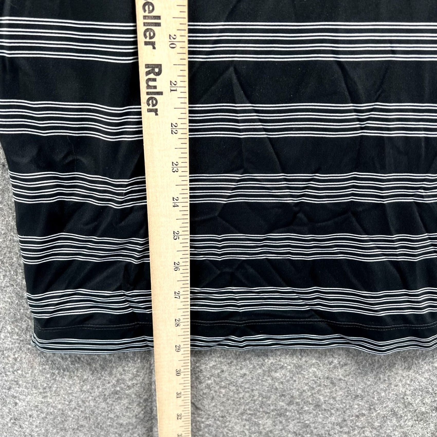 Nike Nike Polo Shirt Mens Medium Black White Striped Dri-Fit Tour Performance Golf Size US M / EU 48-50 / 2 - 4 Thumbnail