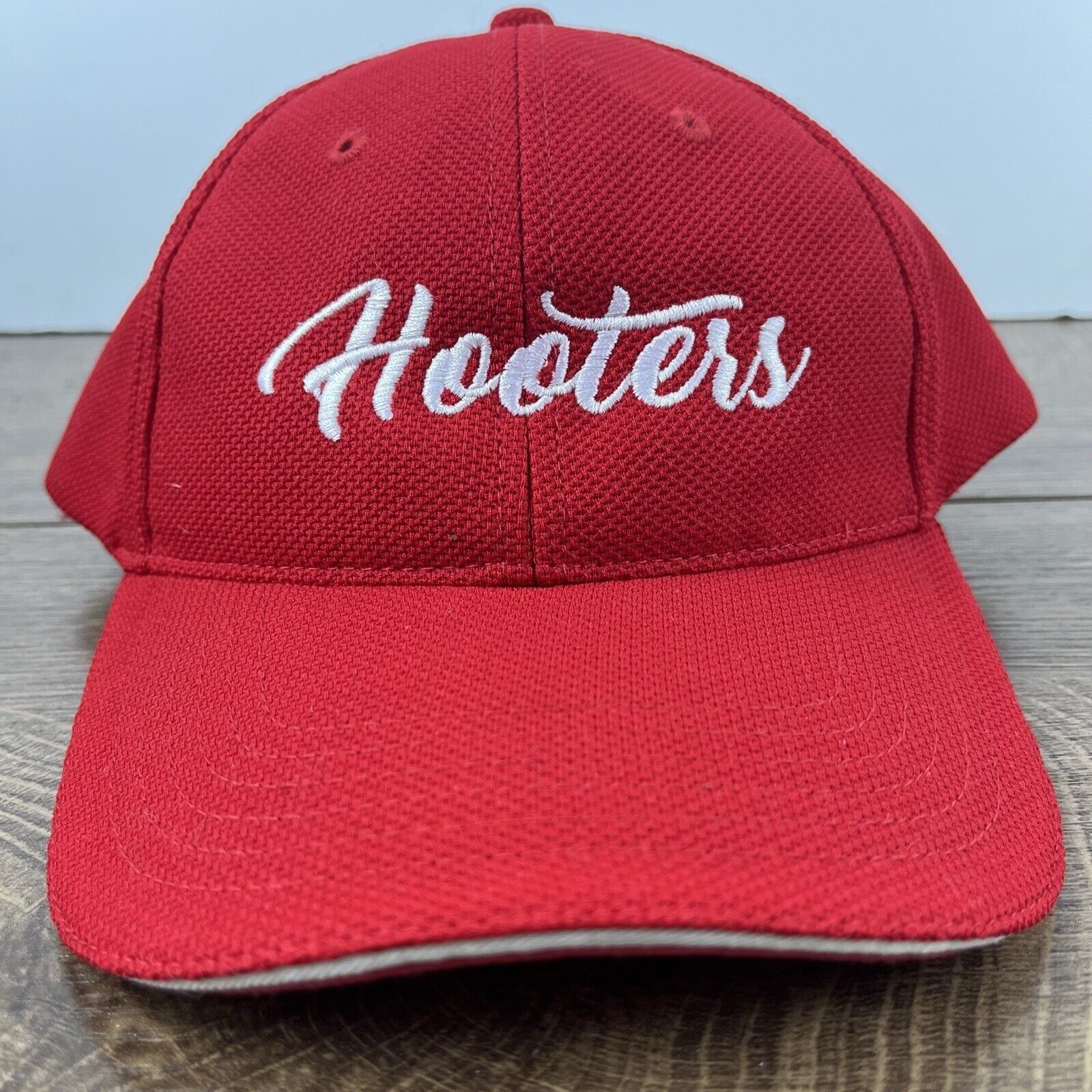 Other Hooters Hat Hooters Red Baseball Hat Red Adjustable Hat Red Size ONE SIZE - 4 Thumbnail