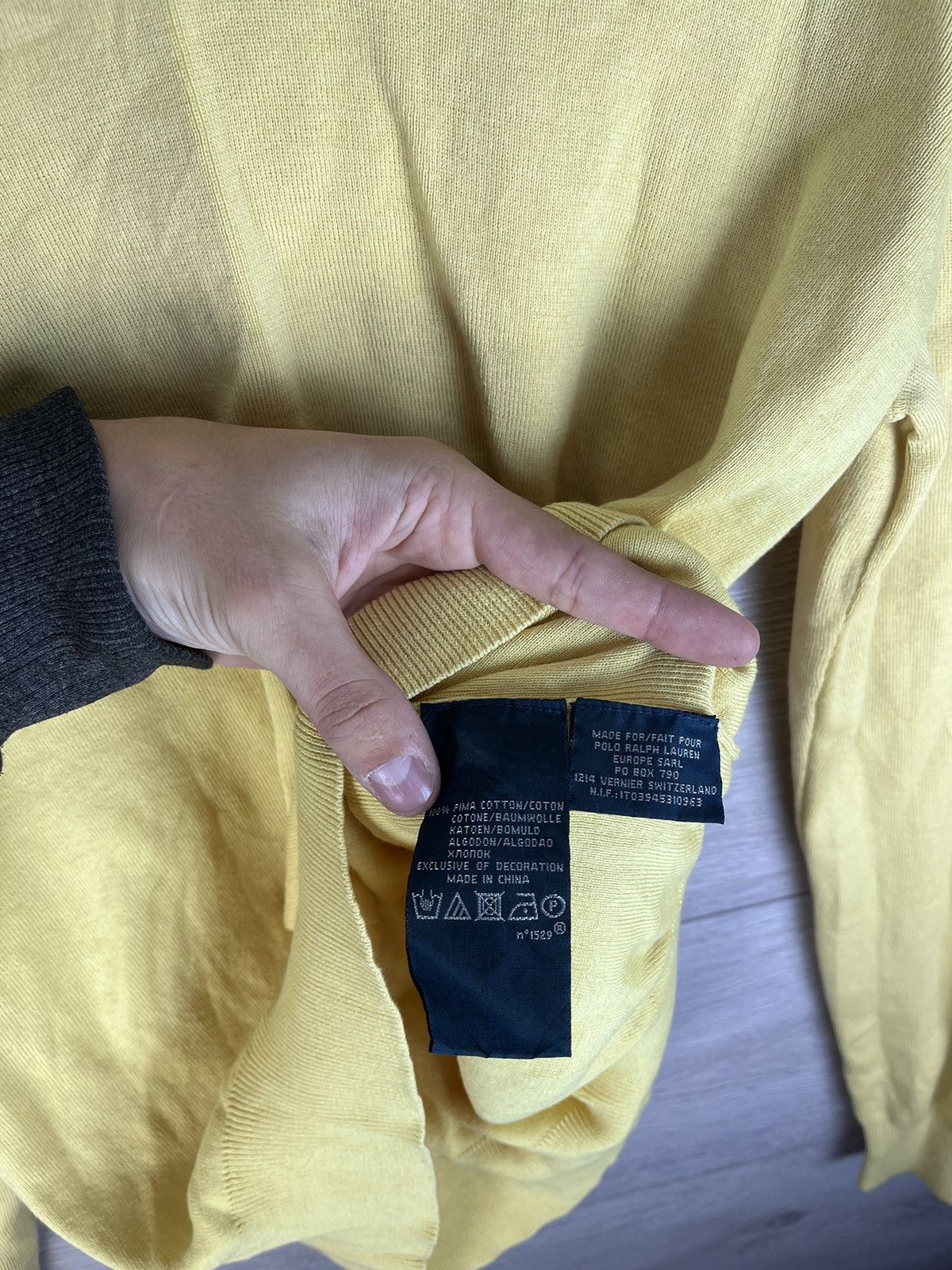 Polo Ralph Lauren Vintage men's sweater Polo Ralph Lauren size M Size US M / EU 48-50 / 2 - 8 Thumbnail