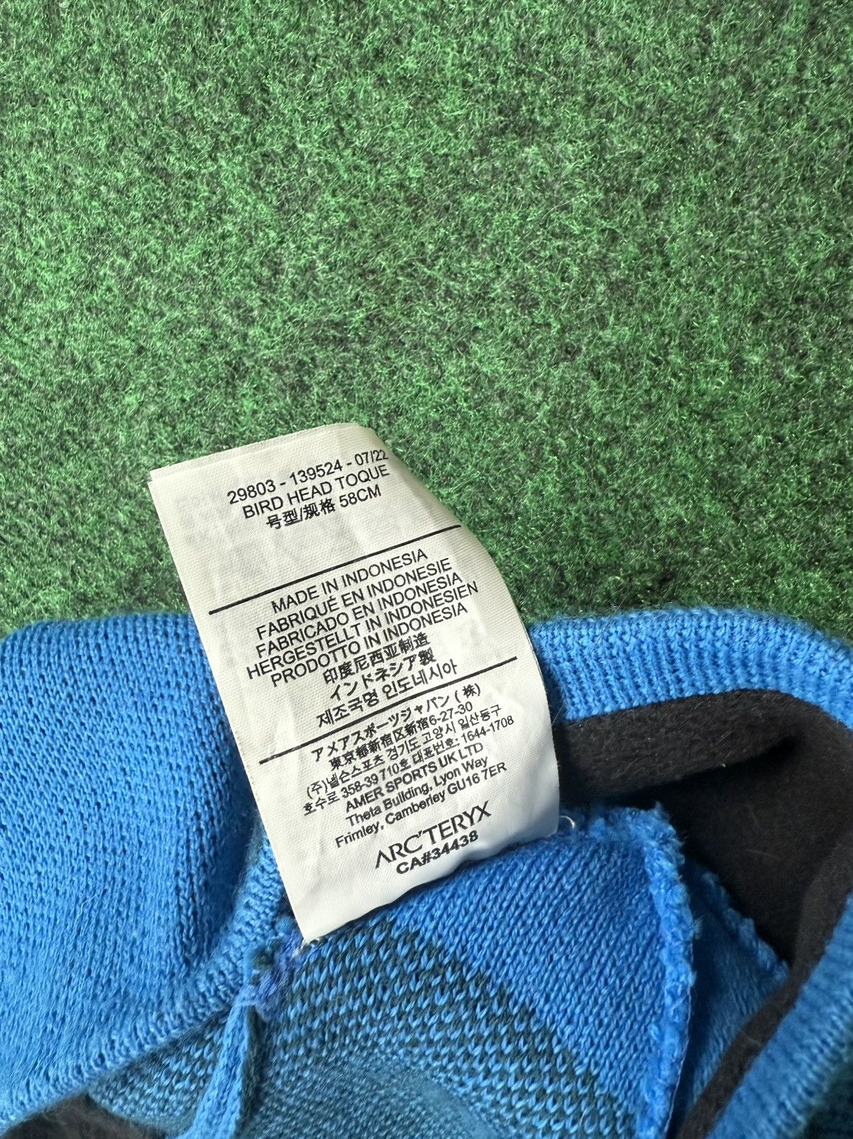 Arc'teryx Arc’teryx Bird Head Toque Blue Size ONE SIZE - 3 Thumbnail