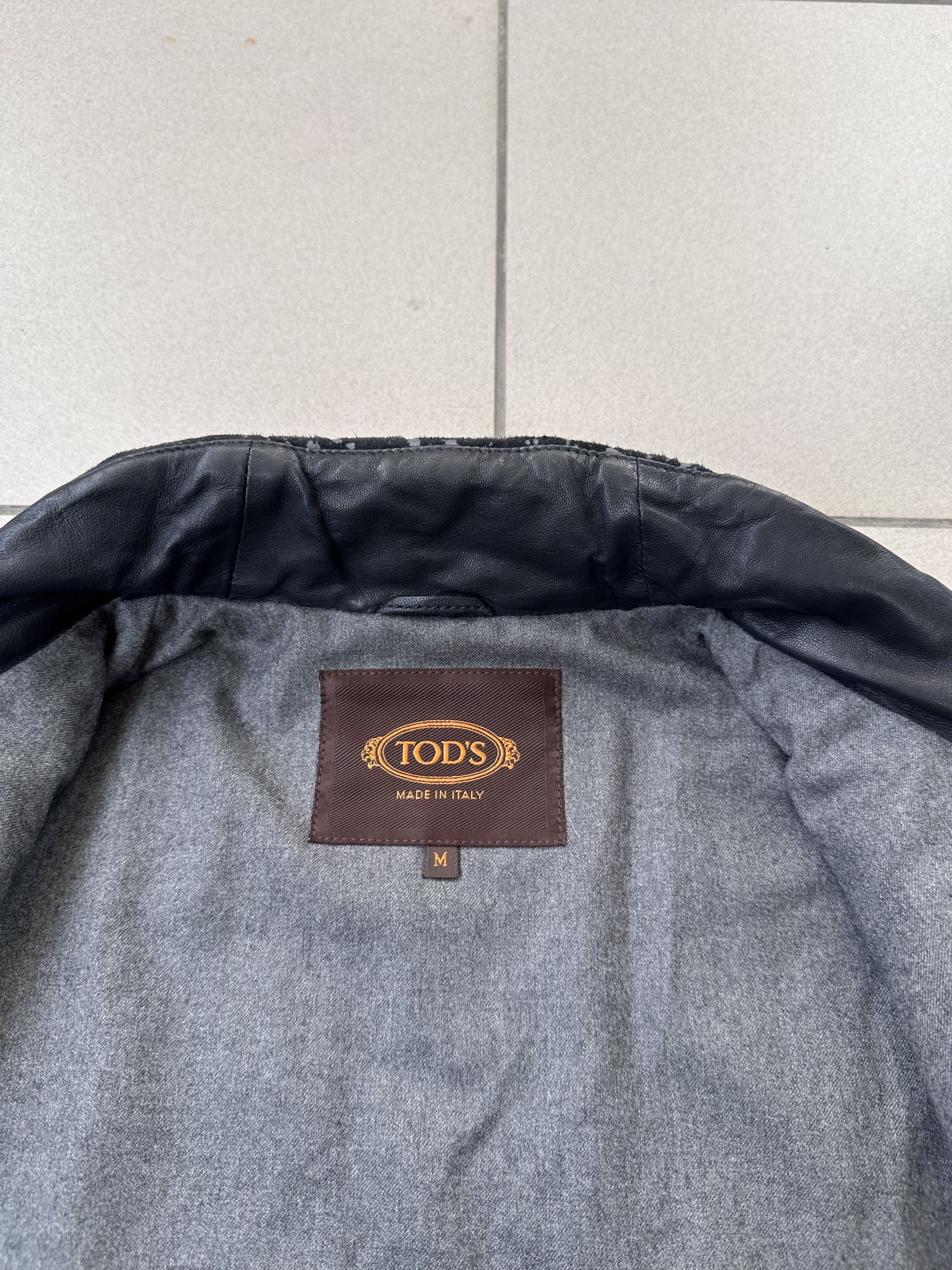 Tod's Rare Tod's leather vest men Size US M / EU 48-50 / 2 - 6 Thumbnail