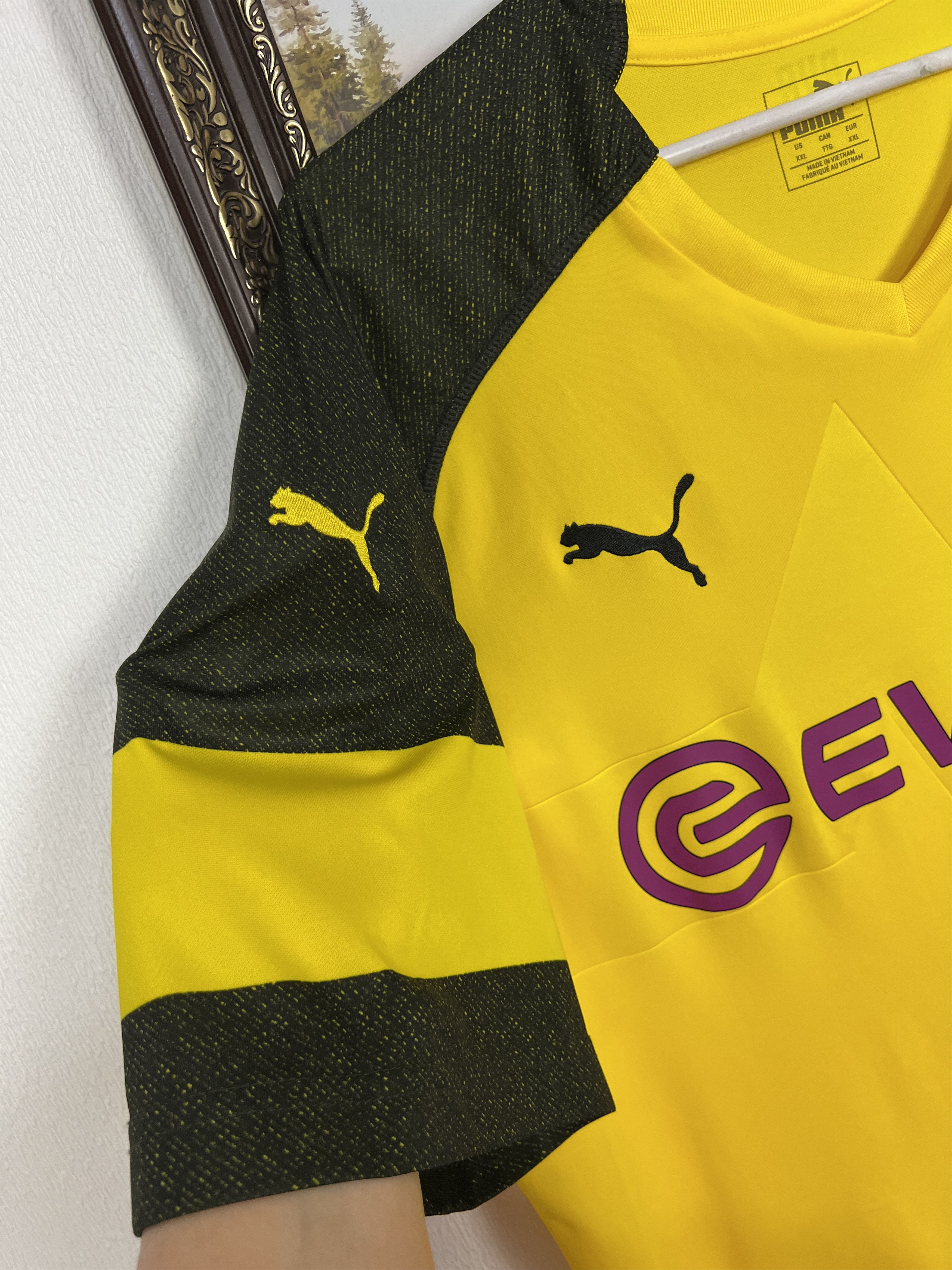 Puma Borussia Dortmund Home football shirt Soccer Jersey Trikot Size US XXL / EU 58 / 5 - 5 Thumbnail