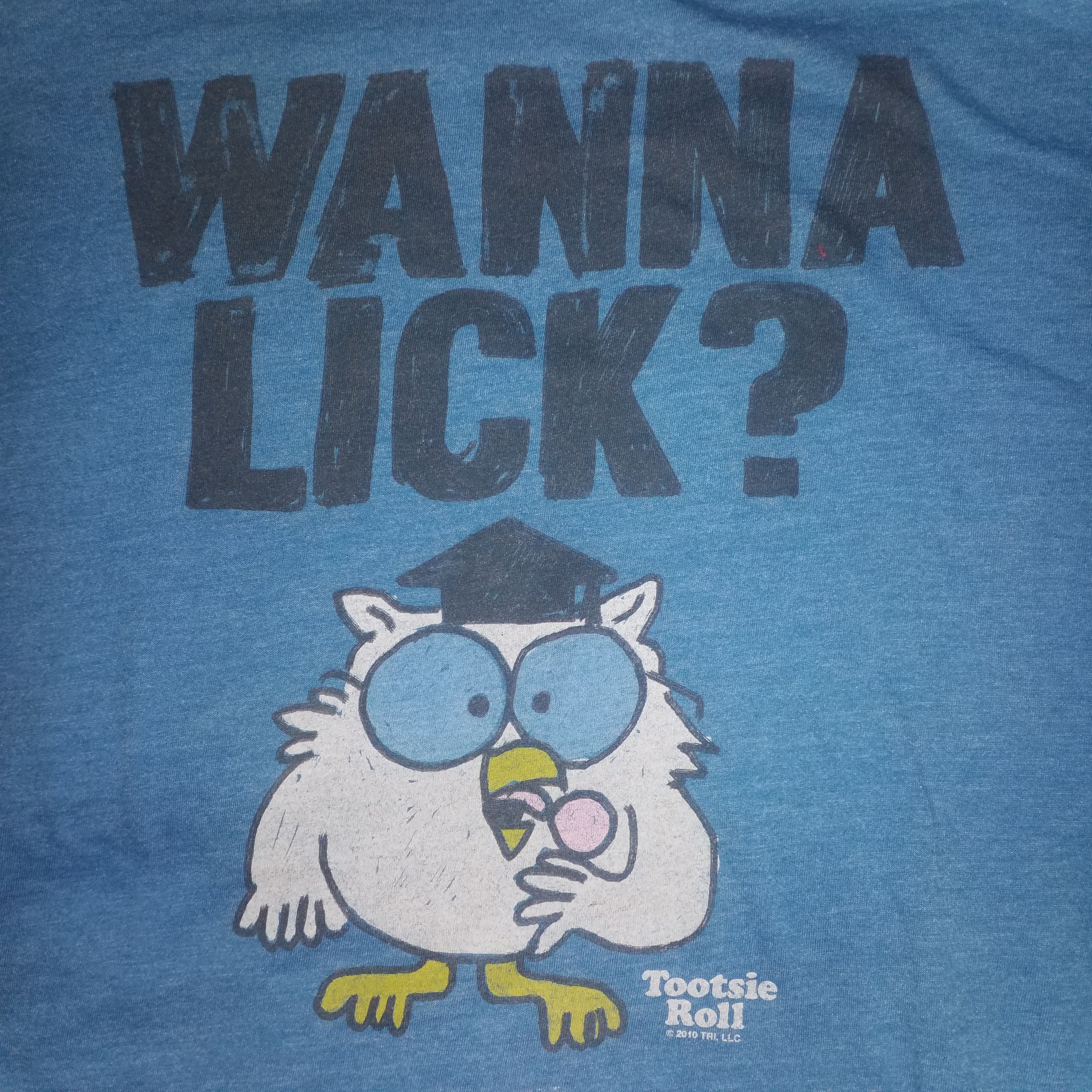 Vintage WANNA LICK.???😋😋 TOOTSIE ROLL Size US L / EU 52-54 / 3 - 1 Thumbnail