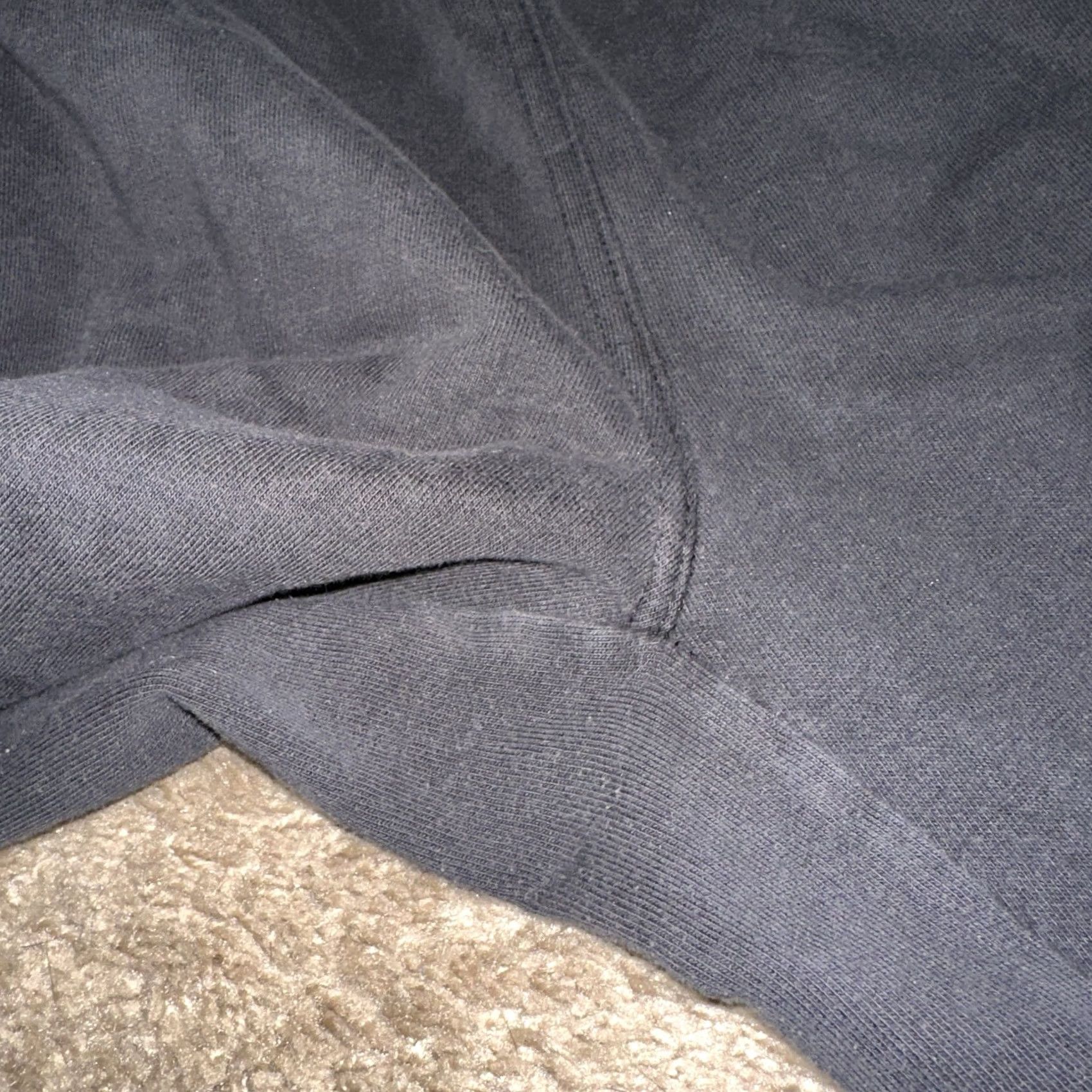 Gymshark Gymshark Sweatpants Mens M Elastic Waist Pockets Tapered Joggers Black Cotton Fleece Gym Sports Athleisure Logo Regular Inseam 27in Tailored Size US 31 - 7 Thumbnail