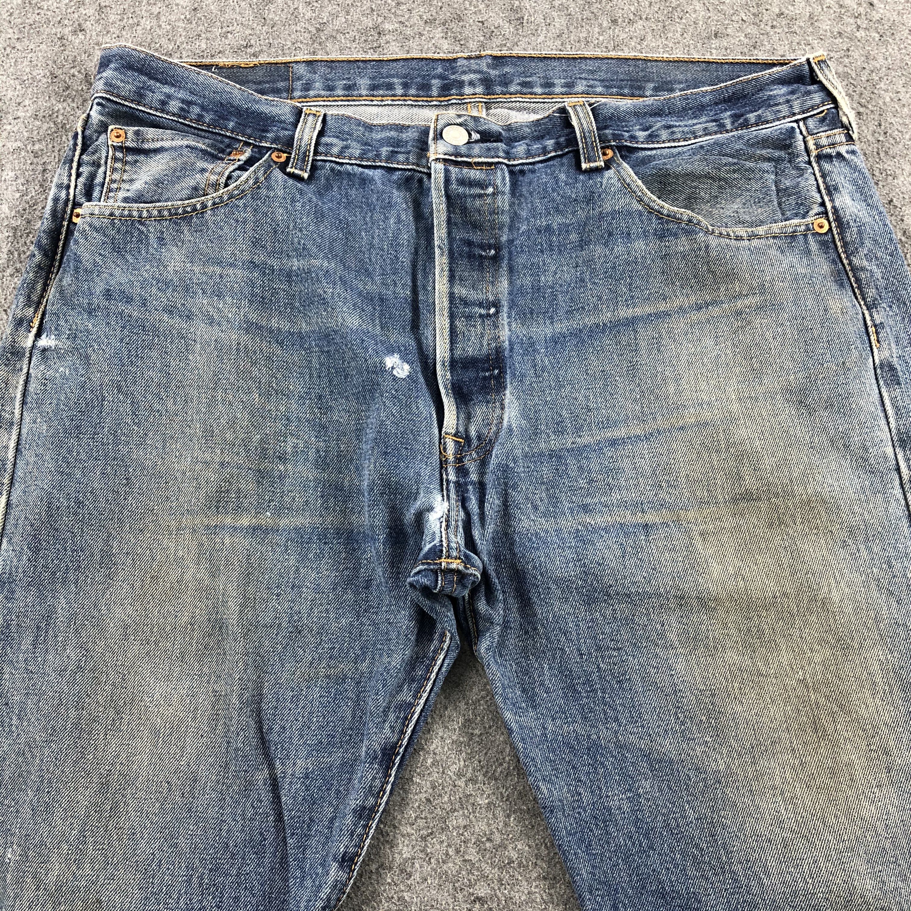 Levi's × Vintage Vintage Blue Wash Levis 501 Jeans-JM1803 Size US 39 - 4 Thumbnail