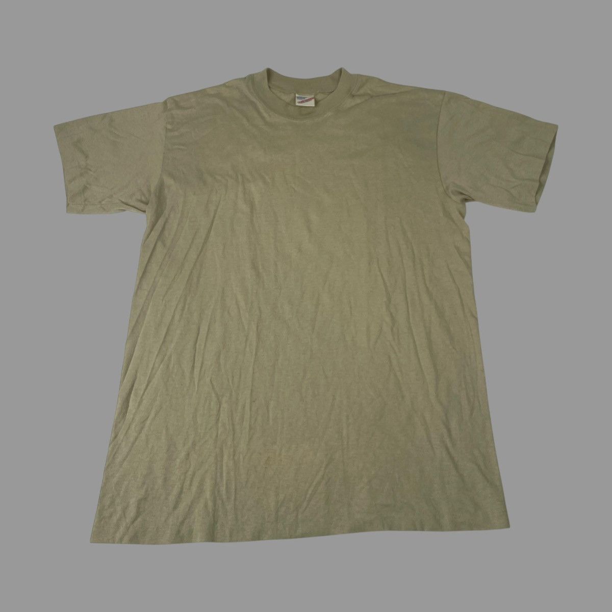 Vintage Vintage 90s single stitch blank t shirt Size US M / EU 48-50 / 2 - 1 Thumbnail