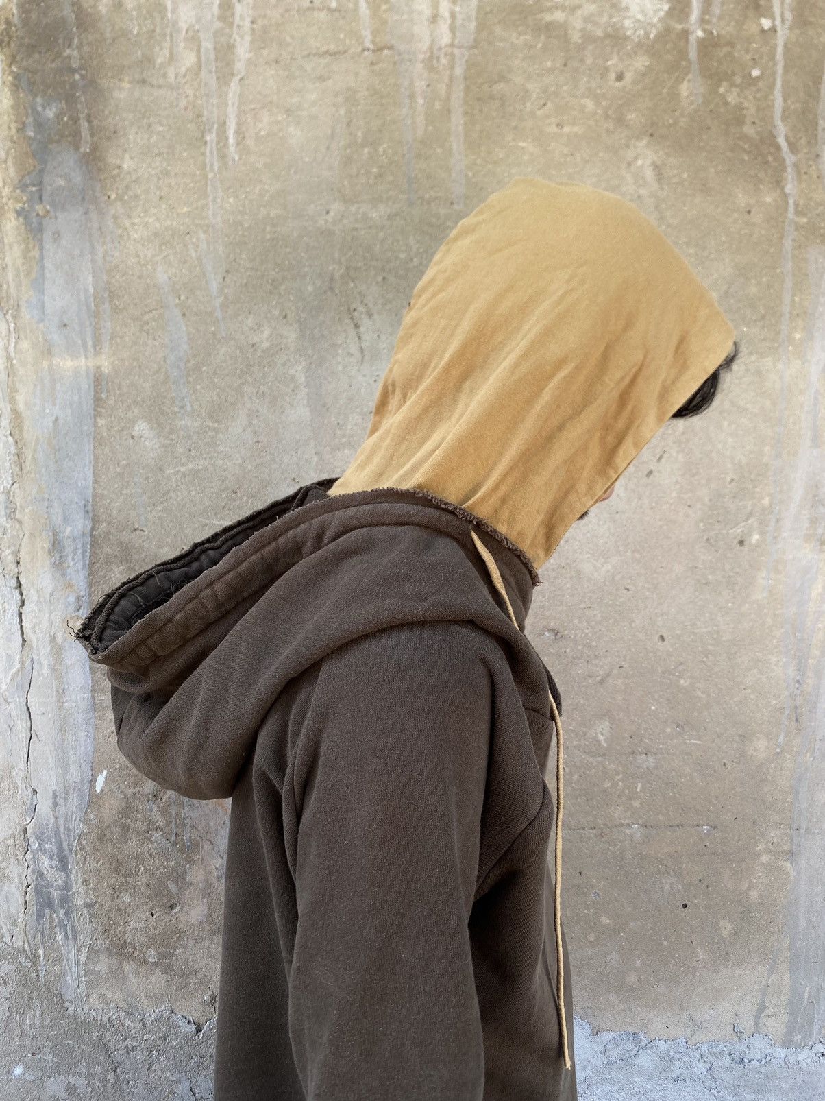 If Six Was Nine × Japanese Brand × Le Grande Bleu (L.G.B.) Japanes Bubble Double Hooded “ Goa Style “ Size US L / EU 52-54 / 3 - 3 Thumbnail