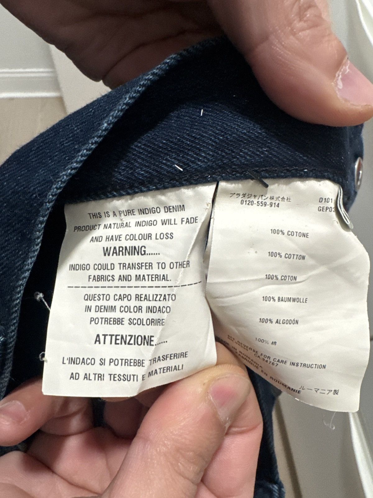 Prada Prada jeans denim Size US 30 / EU 46 - 8 Thumbnail