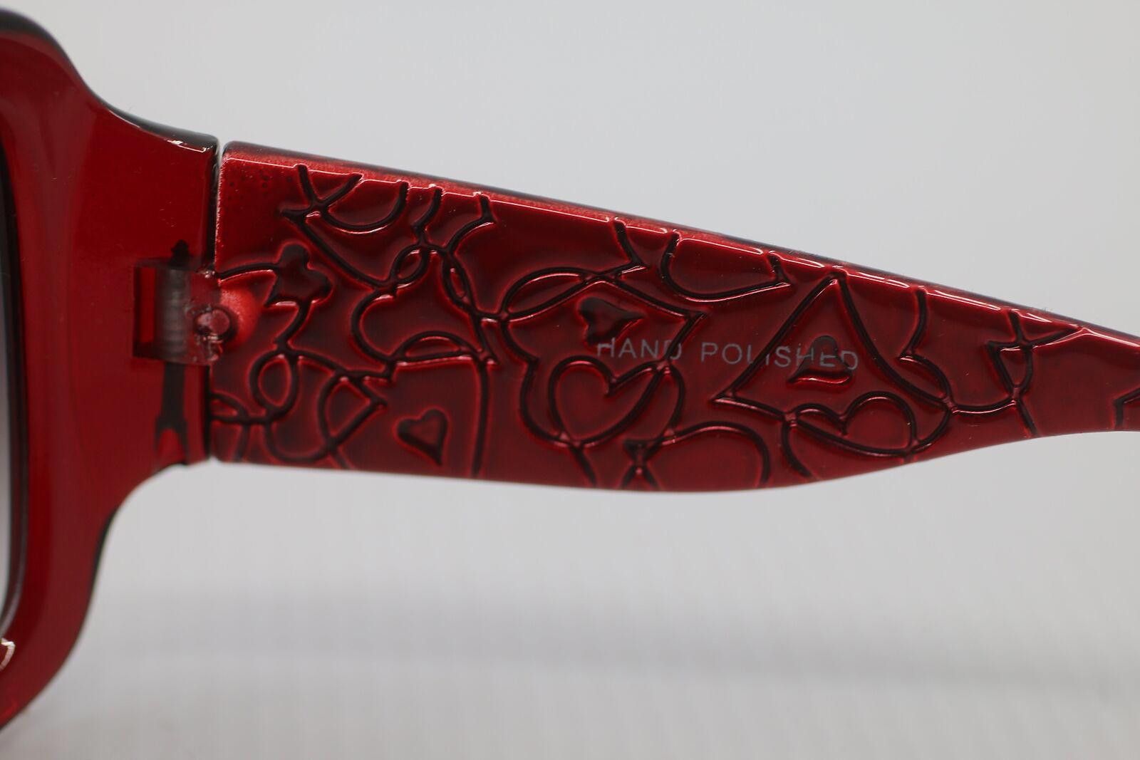 Other italy heart design sunglasses w/ carrying box glasses case Size ONE SIZE - 7 Thumbnail