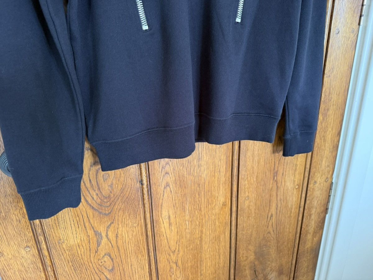 Saint Laurent Paris FW13 Saint Laurent zip crew neck sweater Hedi Slimane grail Size US L / EU 52-54 / 3 - 12 Thumbnail