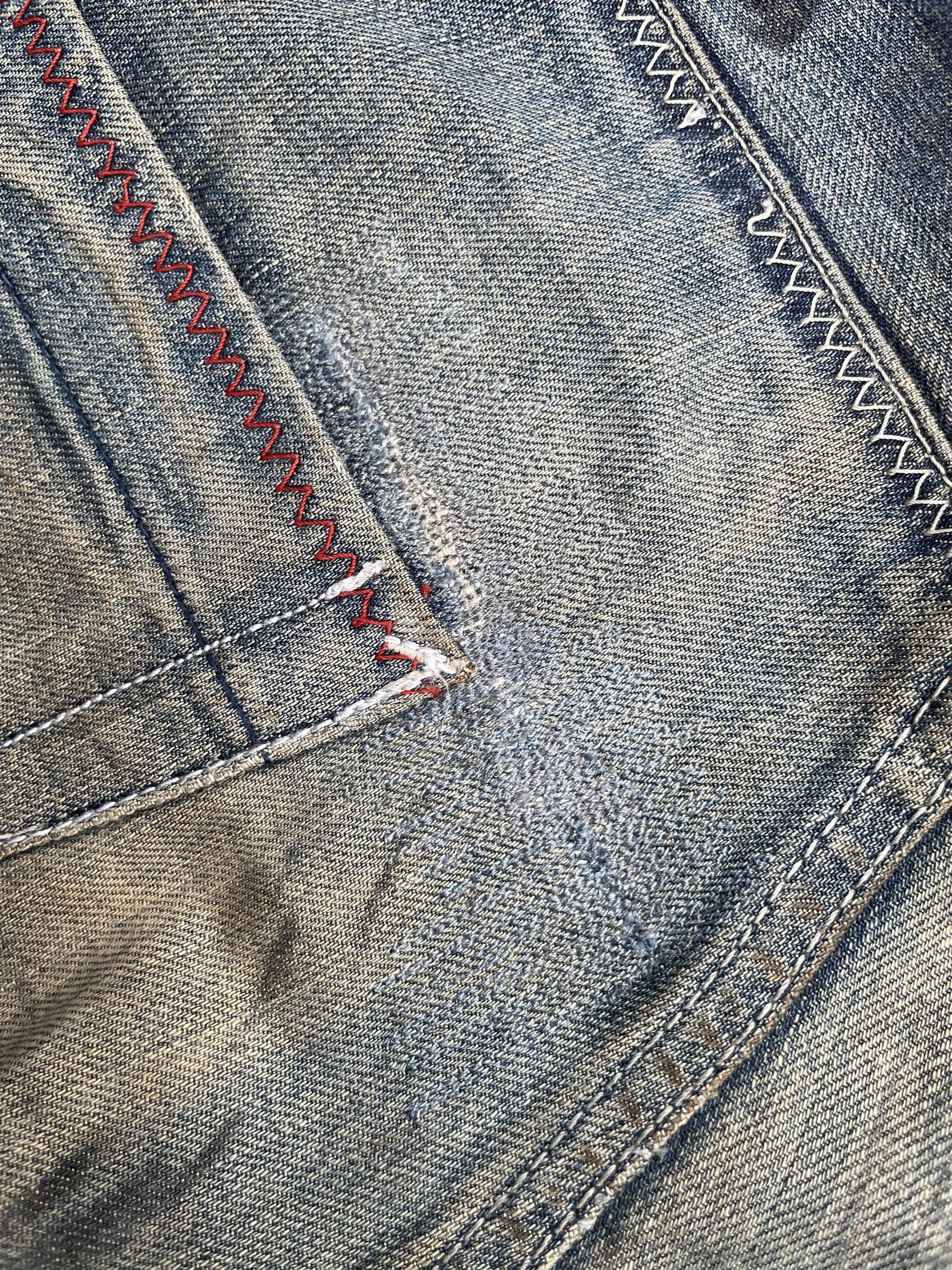 BAL × Japanese Brand Bal Denim Faded Distresed Denim Size US 31 - 15 Thumbnail
