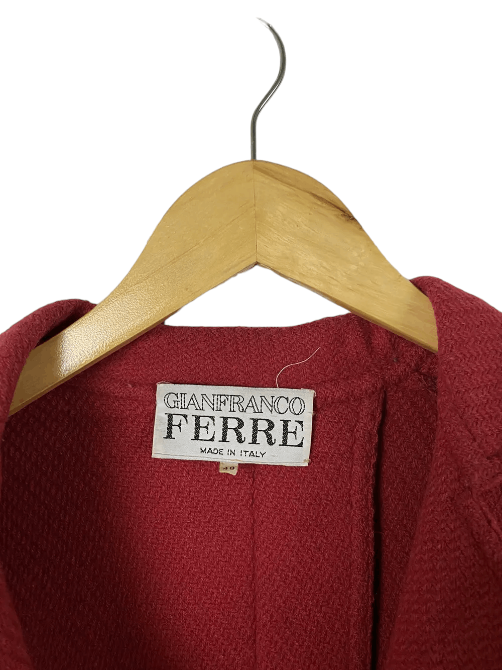 Ferre × Gianfranco Ferre × Japanese Brand Gianfranco Ferre Wool Coat Jacket Size L / US 10 / IT 46 - 7 Thumbnail