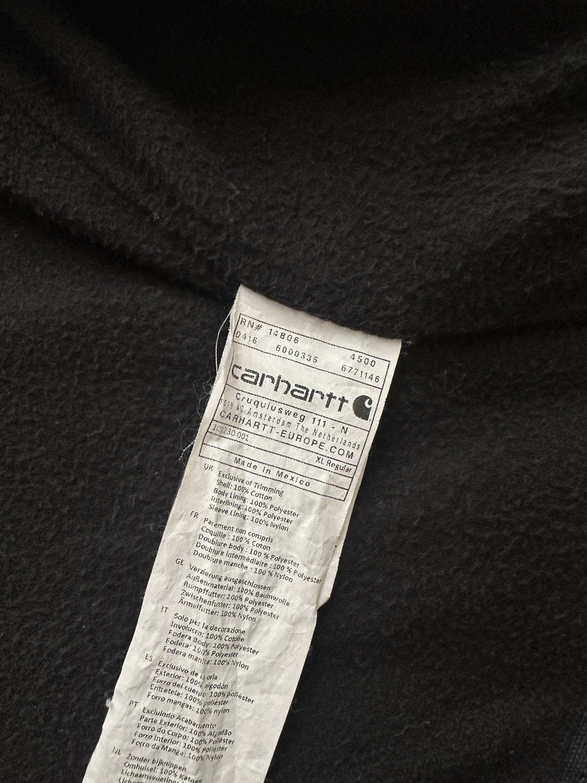 Carhartt × Vintage Vintage CARHARTT Berwick Workwear Fleece Lined Jacket 101230 Size US XL / EU 56 / 4 - 15 Thumbnail