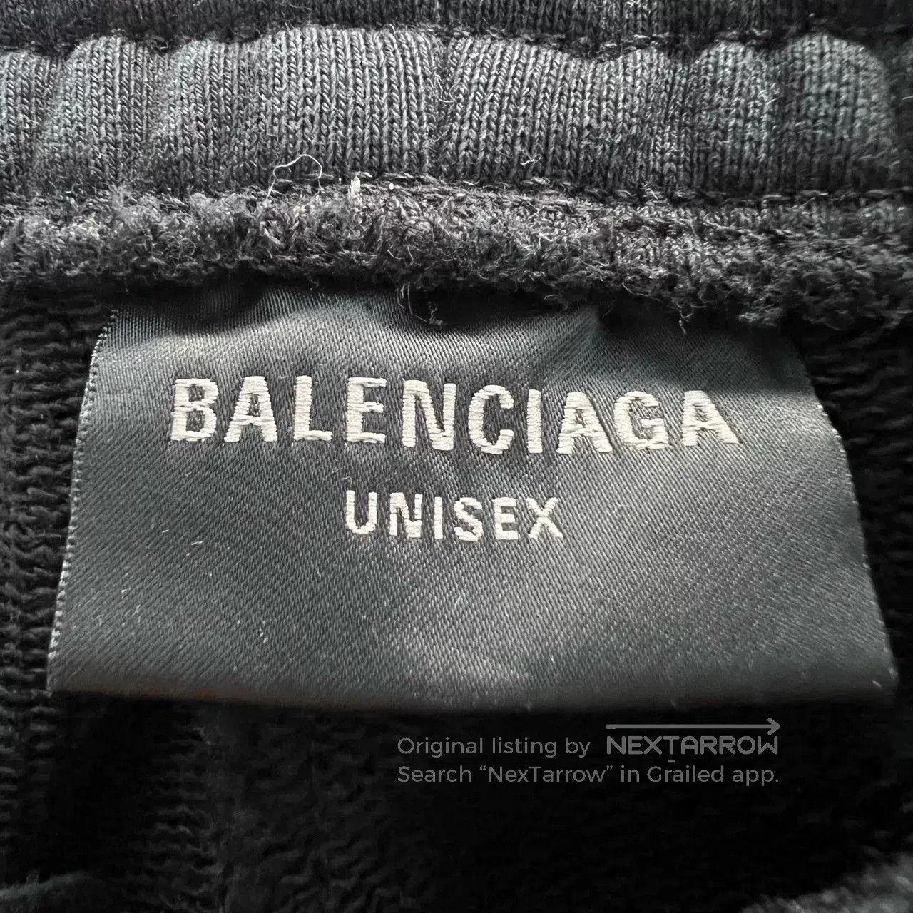Balenciaga Balenciaga Distressed Logo Print Pants. Size US 26 / EU 42 - 3 Thumbnail