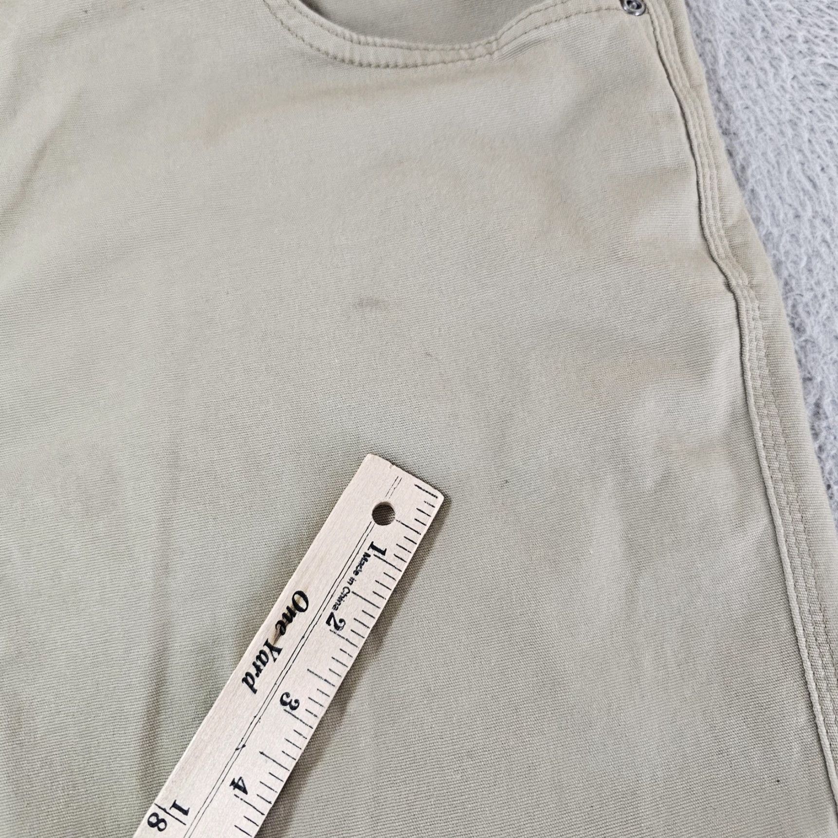Duluth Trading Company Duluth Trading Co. DuluthFlex Fire Hose Khakis Pants 40x30 Beige Men Regular Straight 5-Pocket Canvas Workwear Casual Pants Size US 40 / EU 56 - 2 Thumbnail