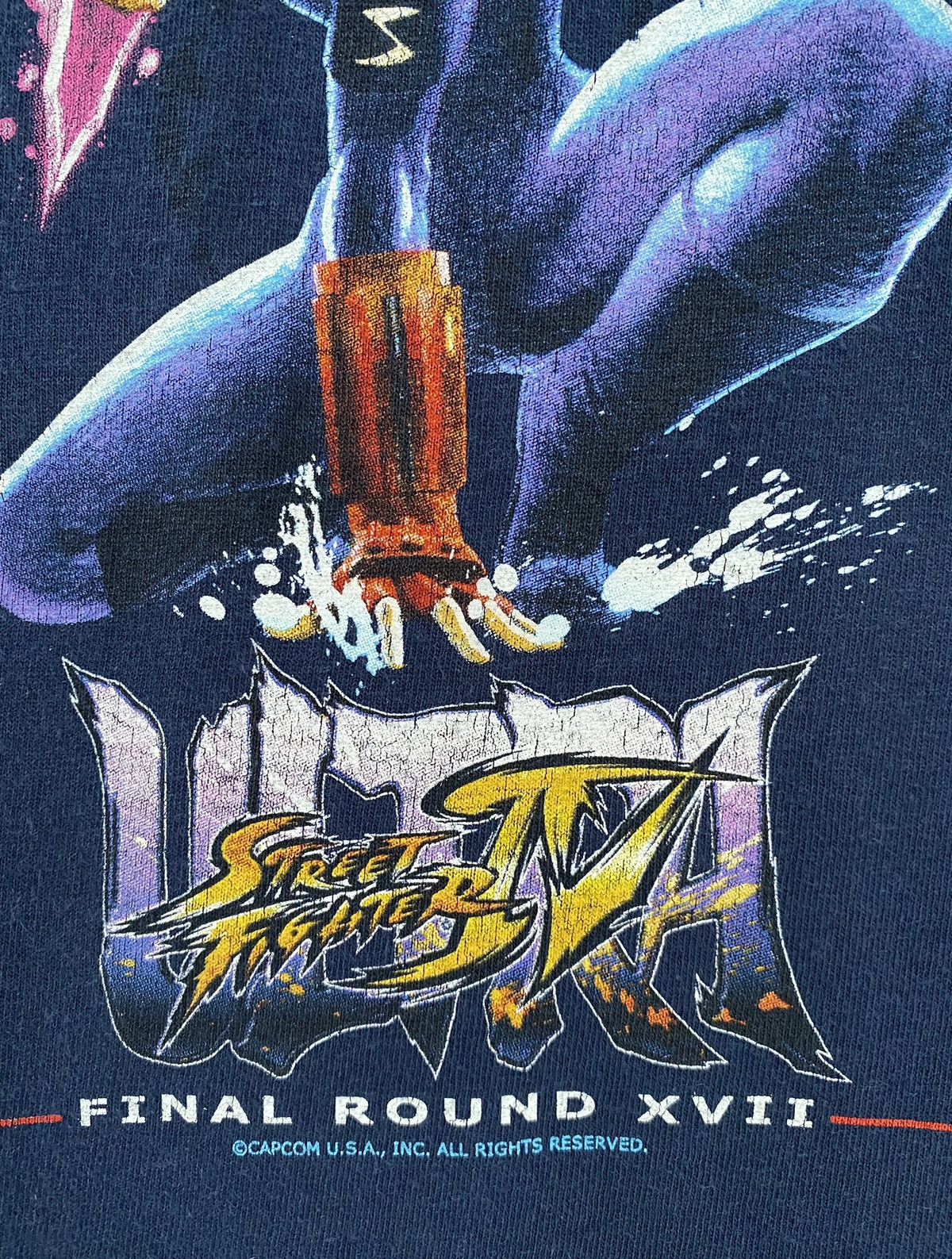 Gildan Ultra Street Fighter IV USA Final Round Tournament Capcom Size US S / EU 44-46 / 1 - 4 Thumbnail