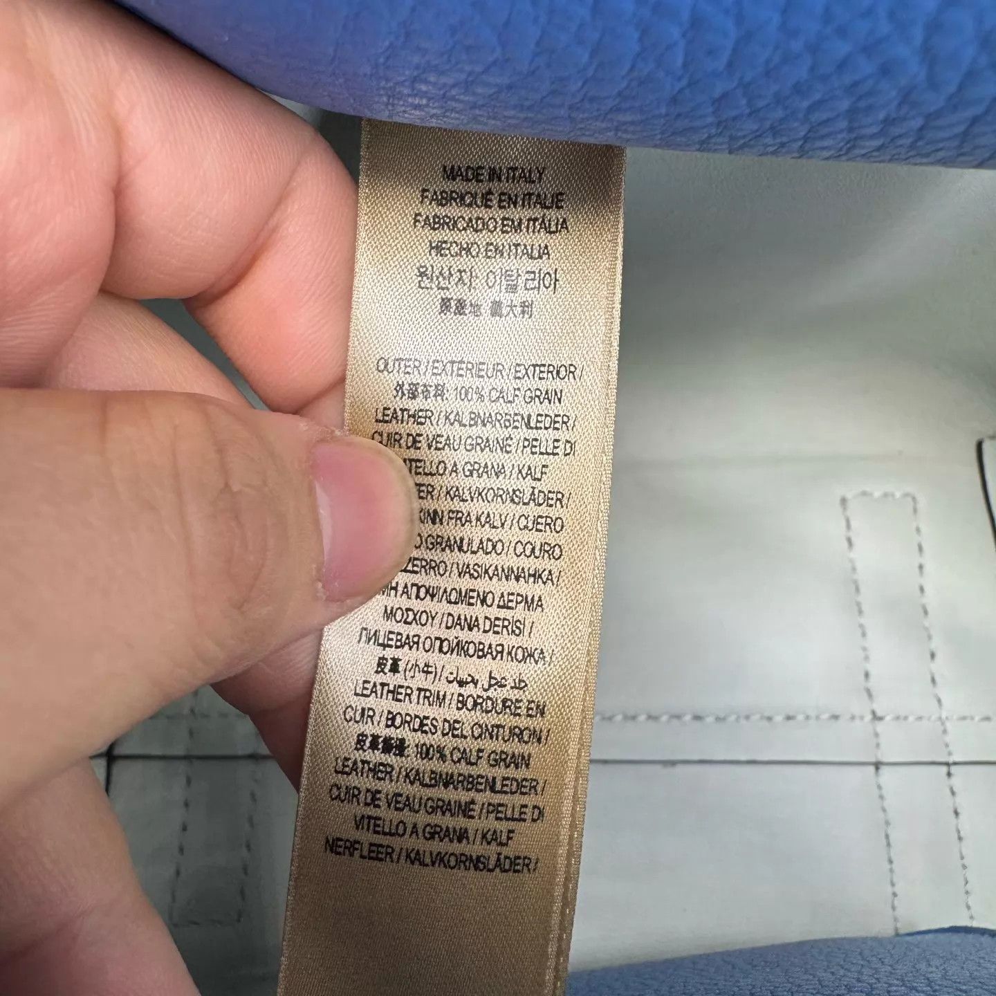 Burberry Burberry belt bag small blue Size ONE SIZE - 8 Thumbnail
