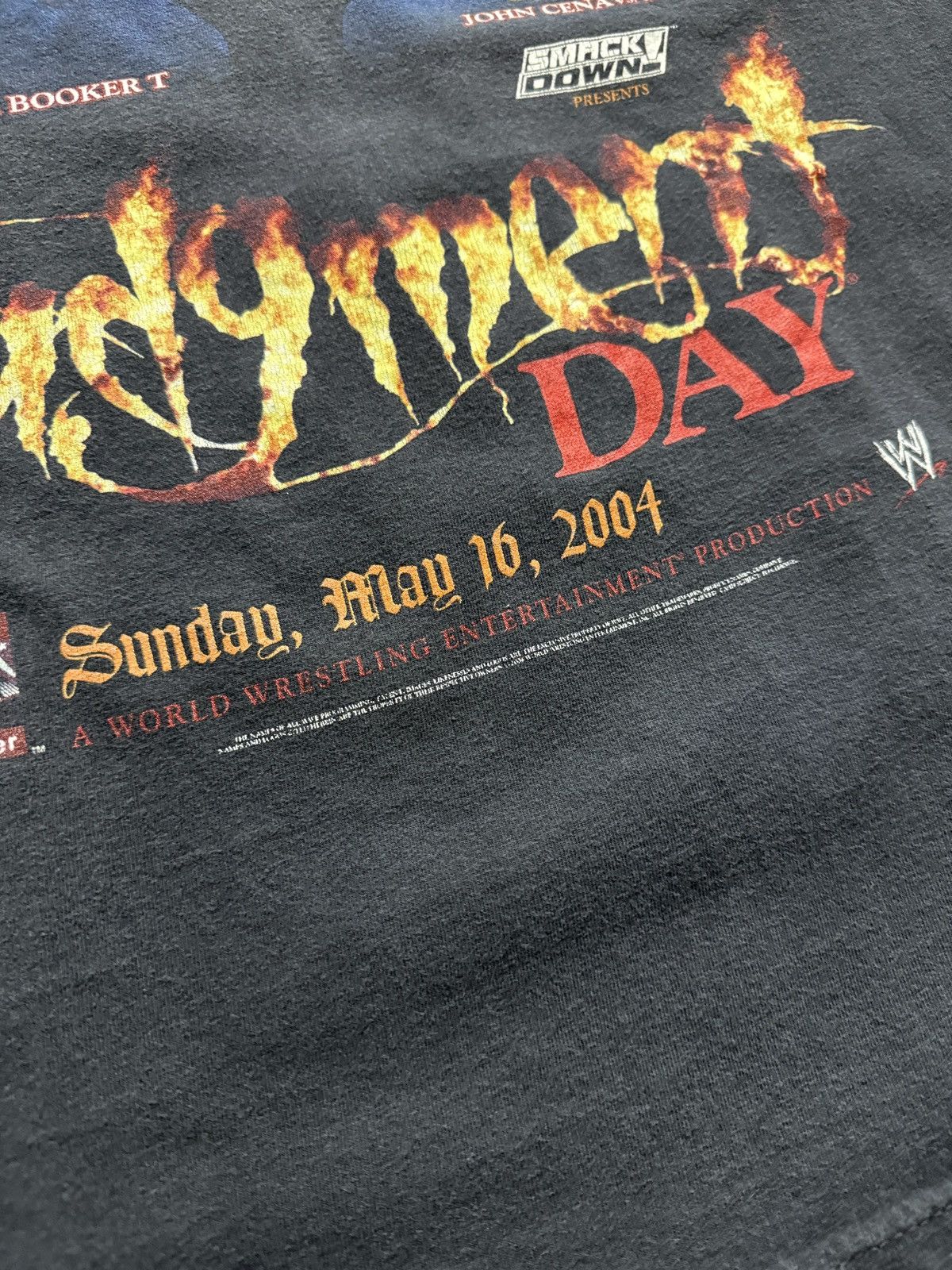 WWE Vintage 2004 WWE Judgement Day Undertaker Shirt Size US M / EU 48-50 / 2 - 8 Thumbnail