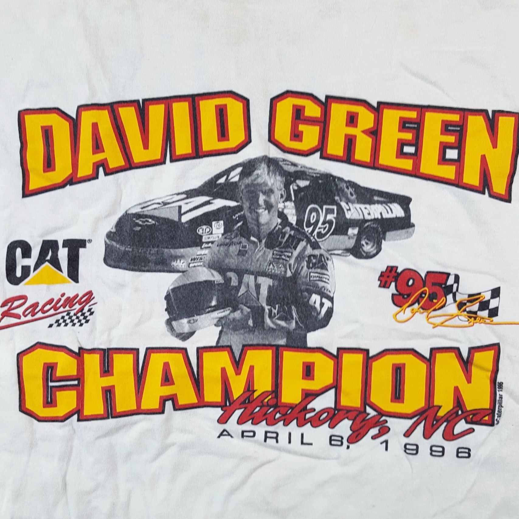 Hanes Vintage 90s NASCAR Racing T-Shirt Sz Large Men Cotton Y2K Race Car Retro NASCAR Logo Tee Size US L / EU 52-54 / 3 - 3 Thumbnail